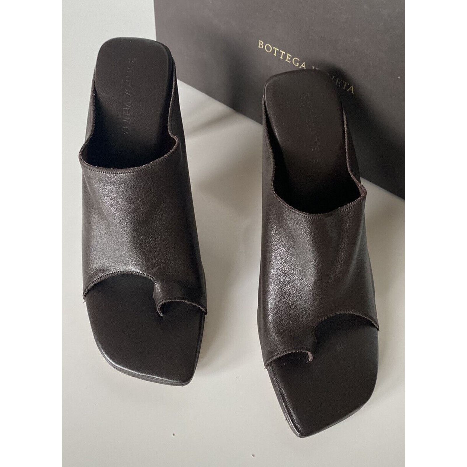 Bottega Veneta NIB $920 Bottega Veneta Leather Brown Shoes 9 US 618760 Size US 9 / IT 39 - 7 Thumbnail