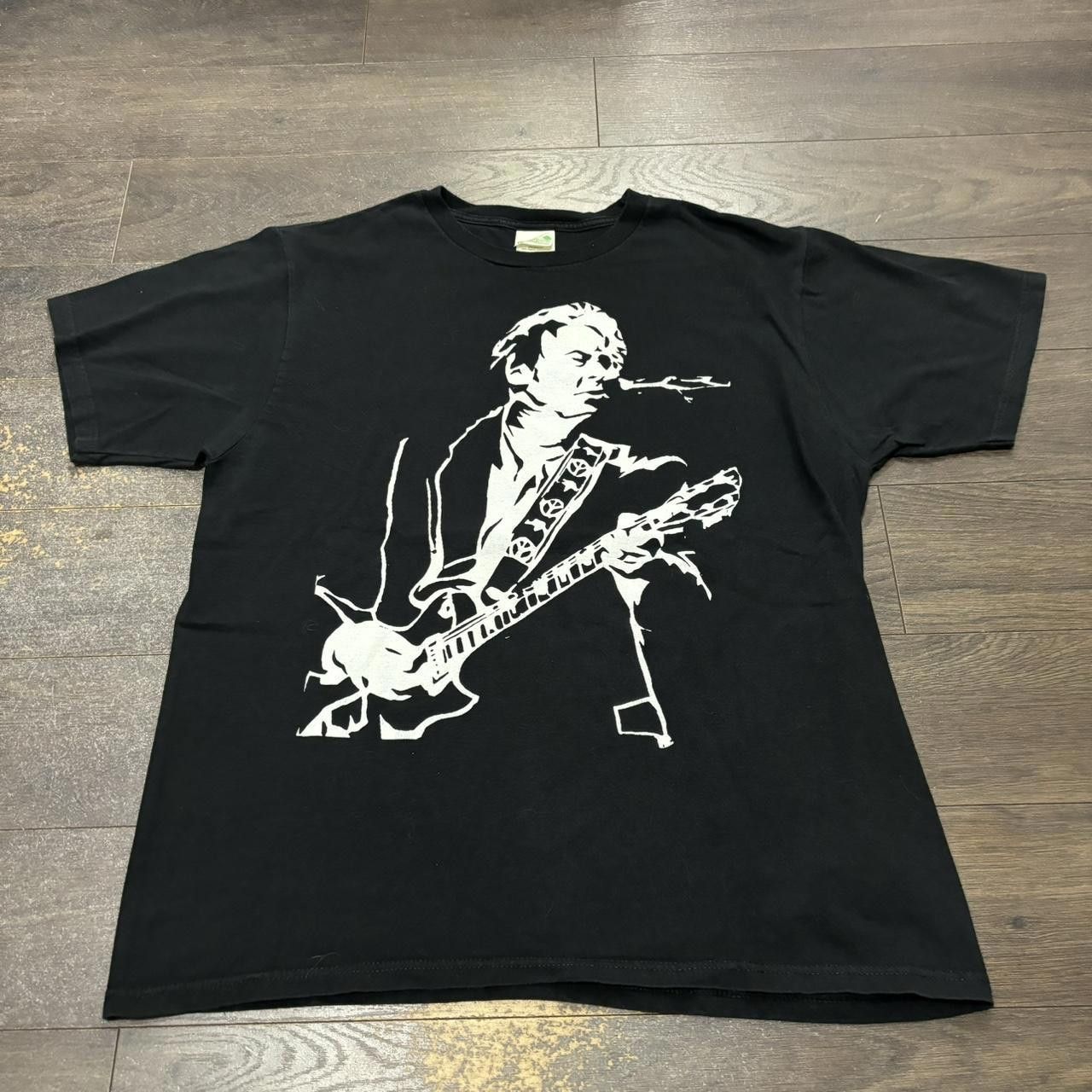 Anvil Vintage Neil Young North American Tour T Shirt 2008 M/L Size US L / EU 52-54 / 3 - 2 Thumbnail