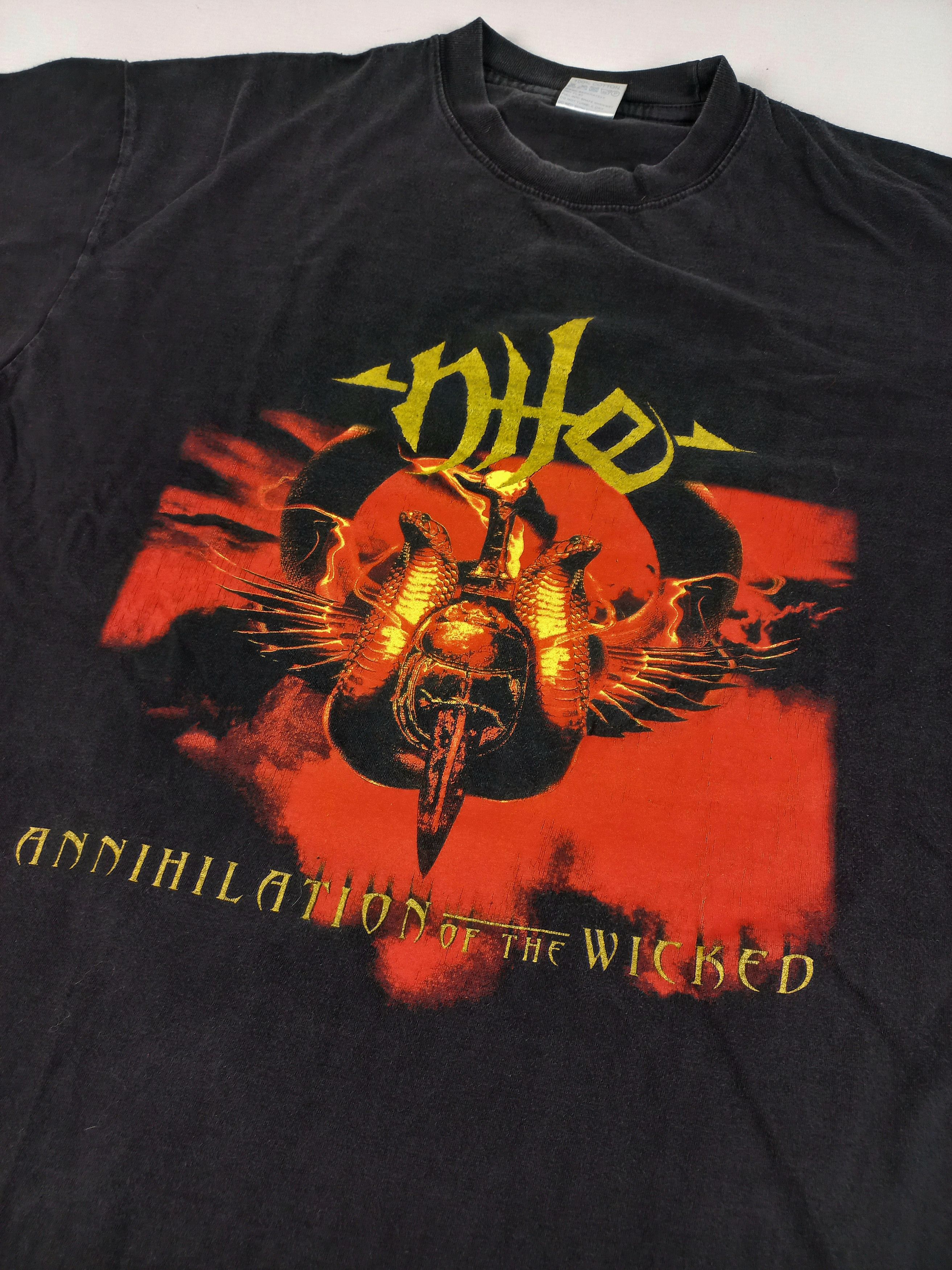 Band Tees Nile vintage t-shirt 2005 Size US L / EU 52-54 / 3 - 3 Thumbnail