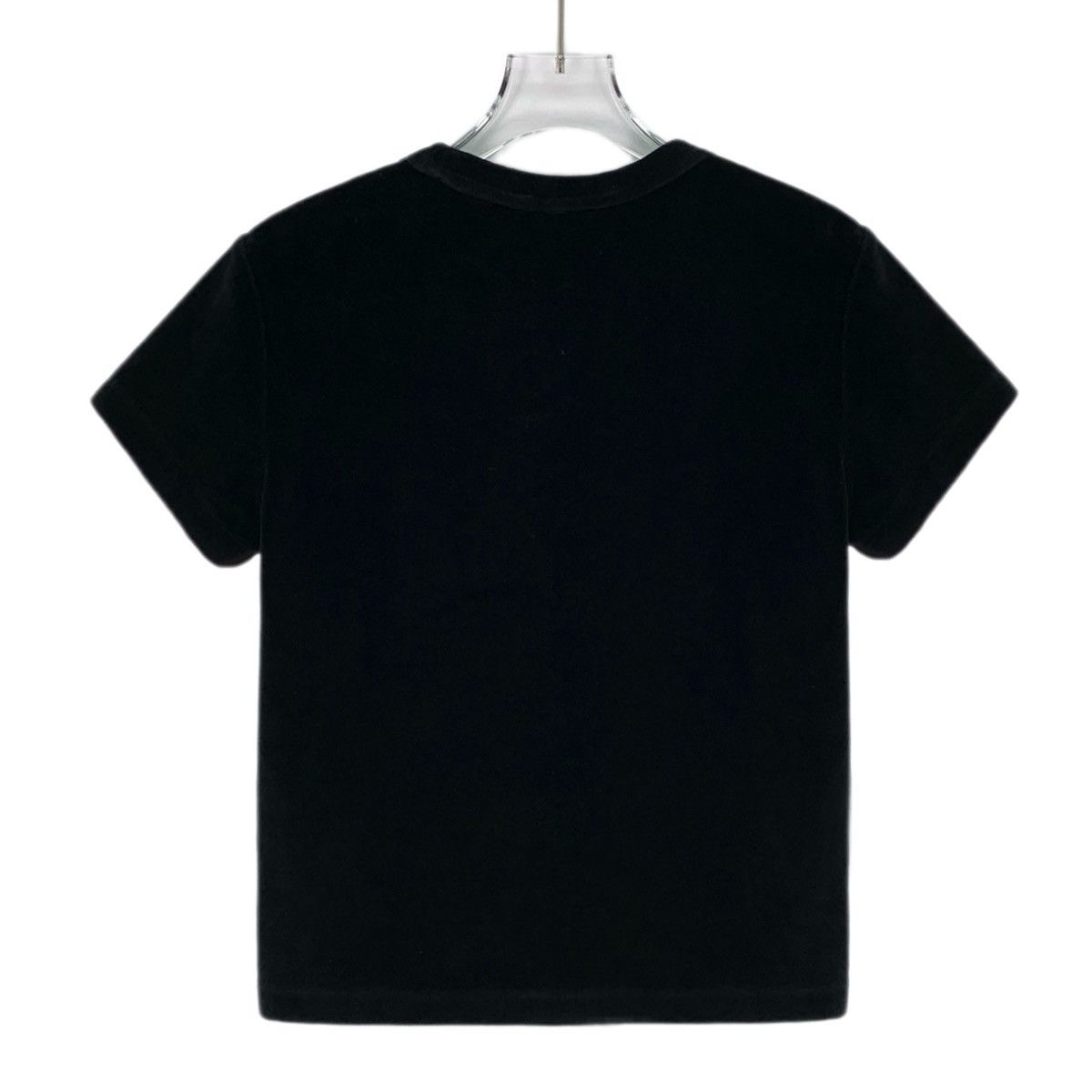 Alexander Wang Alexander Wang Logo Rhinestone Short Sleeve T-shirt K26WX Size XS / US 0-2 / IT 36-38 - 2 Thumbnail