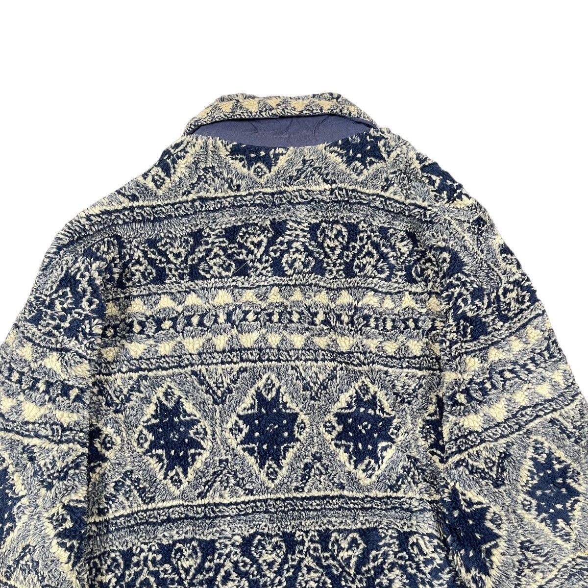Helly Hansen Helly Hansen 1980s Fleece Sherpa Patterned Vintage Jacket Size US M / EU 48-50 / 2 - 6 Thumbnail