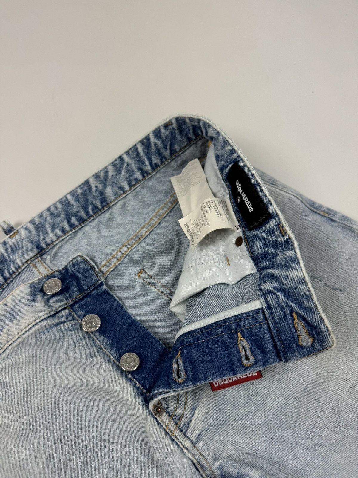 Dsquared2 Dsquared2 Iconic Denim Dept Dean & Dan Caten Washed Jeans Size US 35 - 10 Thumbnail
