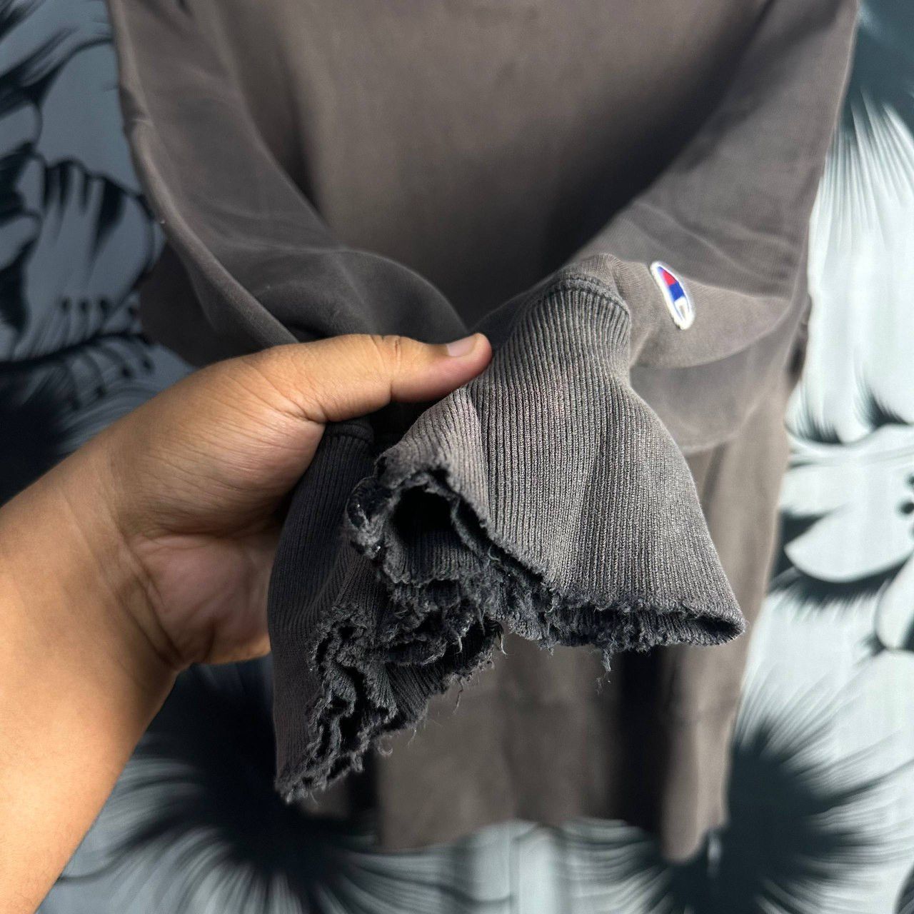 Vintage Champion RW Distressed Sunfaded Crewneck