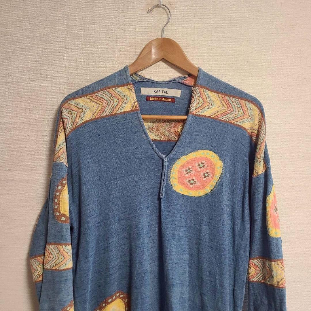 Kapital Long Sleeve Shirt Size US M / EU 48-50 / 2 - 2 Thumbnail
