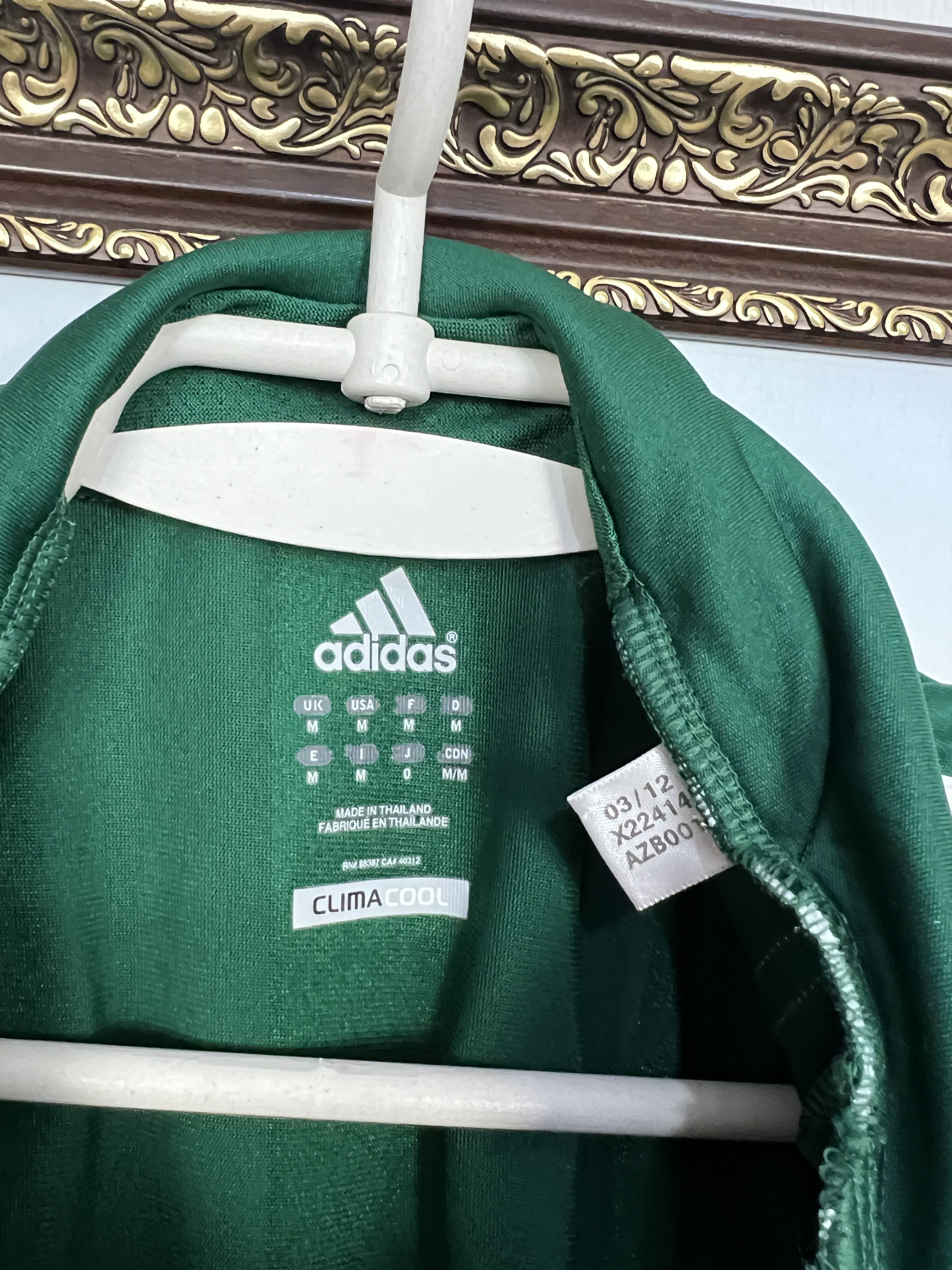 Adidas Panathinaikos Home football shirt 2011 Soccer Adidas Jersey Size US M / EU 48-50 / 2 - 6 Thumbnail