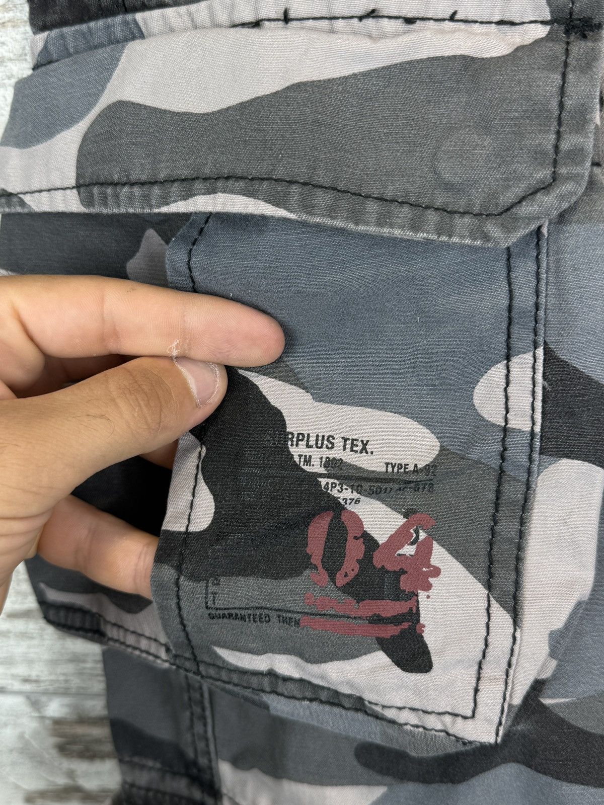 Vintage Mens Vintage Surplus Cargo baggy pants y2k rare Japanese Size US 34 / EU 50 - 5 Thumbnail