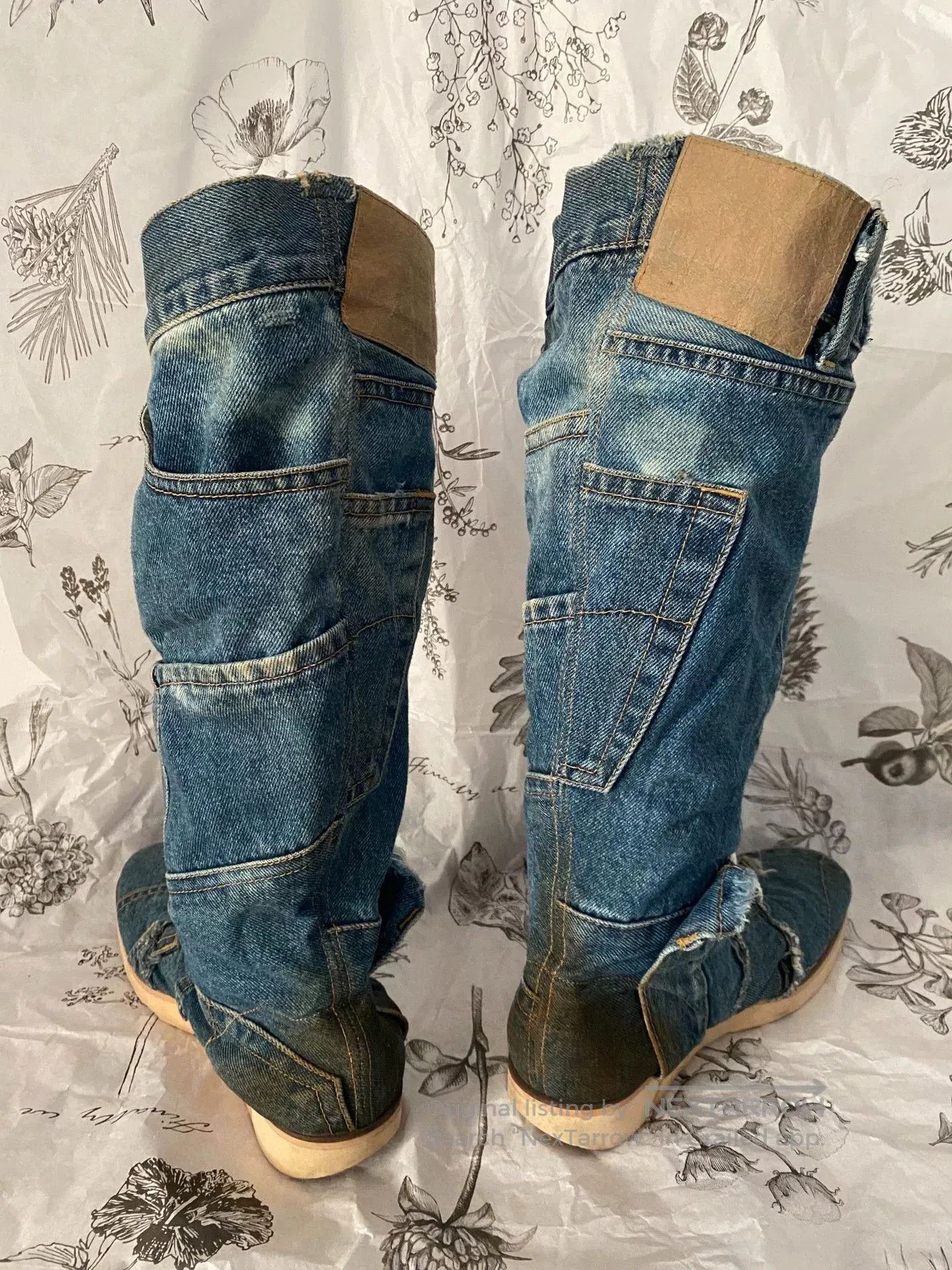Nozomi Ishiguro Nozomi Ishiguro Denim Mid. Size US 10 / EU 43 - 5 Thumbnail