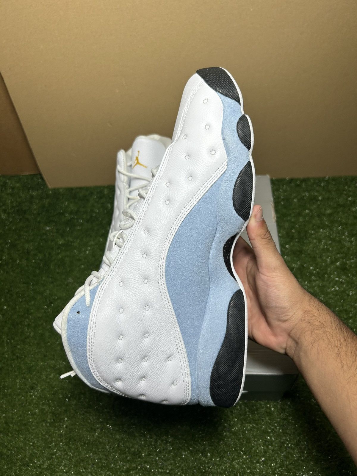 Jordan Brand Jordan 13 blue grey Size US 13 / EU 46 - 4 Thumbnail