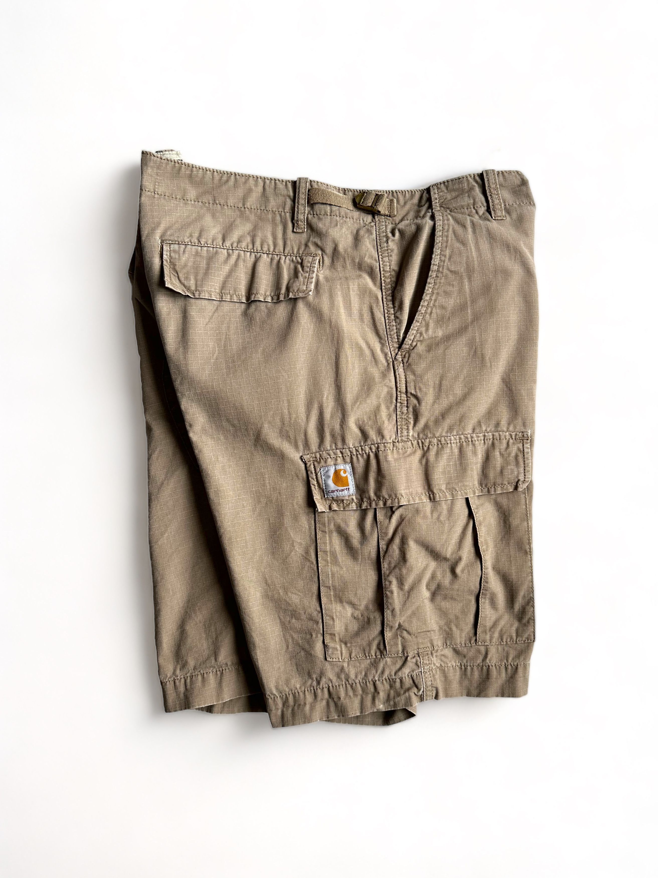 Carhartt Wip Carhartt WIP Cargo Shorts Beige W36 Size US 36 / EU 52 - 2 Thumbnail