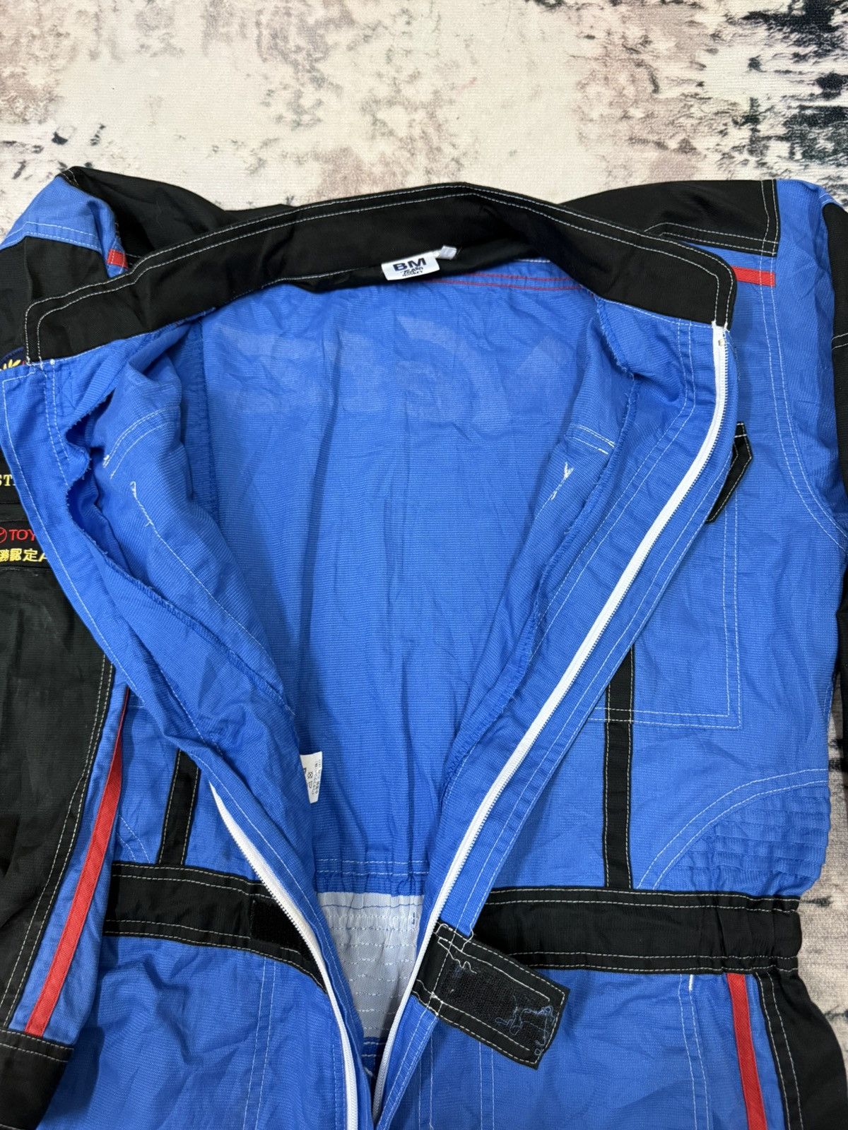 Japanese Brand × Vintage Vintage Netz Toyota Motosport Overall Size US 35 - 8 Thumbnail