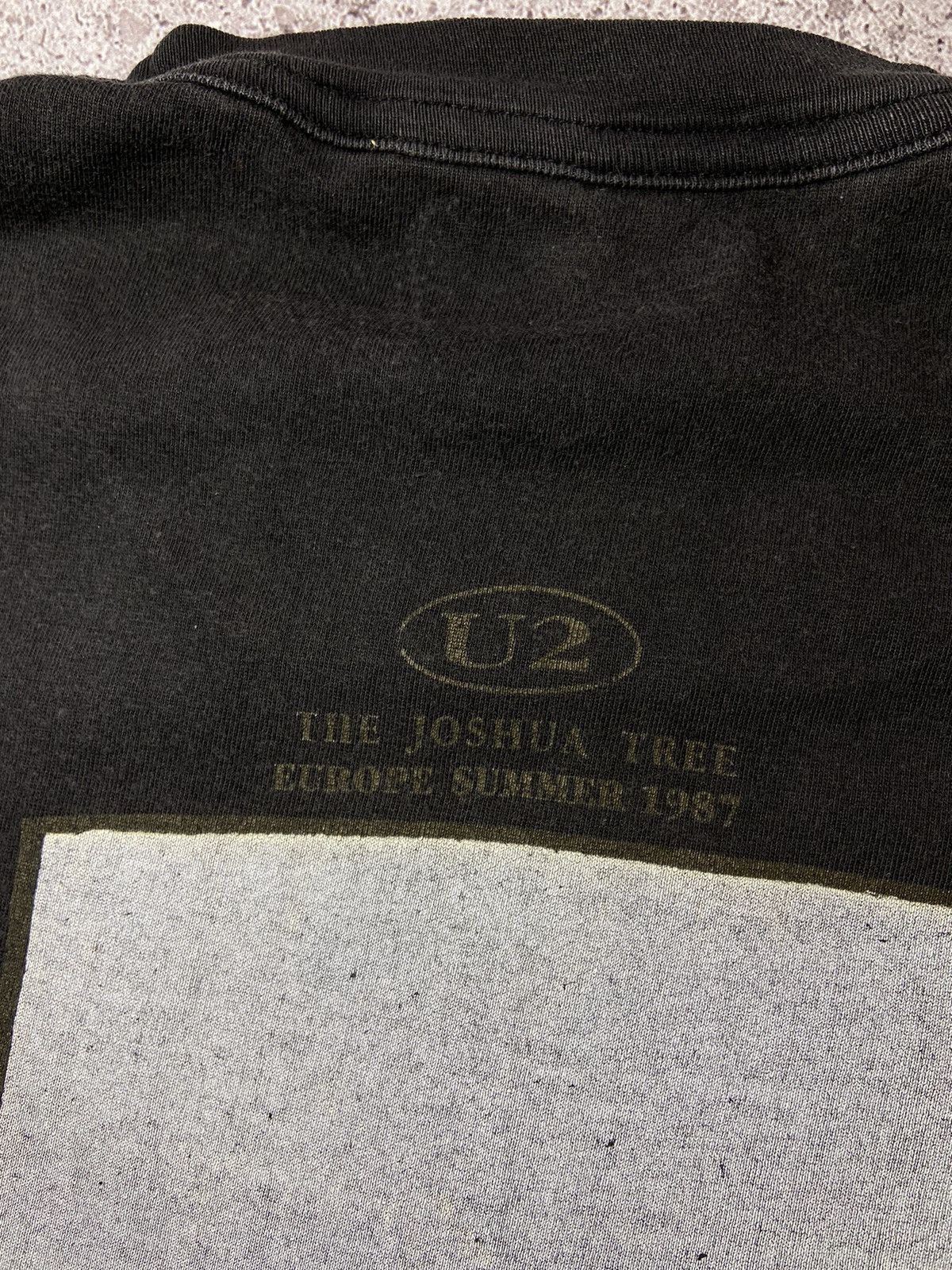 Band Tees × Vintage 💥DS 1987 Vintage U2 The Joshua Tree Tour T-Shirt 80s‼️ Size US L / EU 52-54 / 3 - 11 Thumbnail
