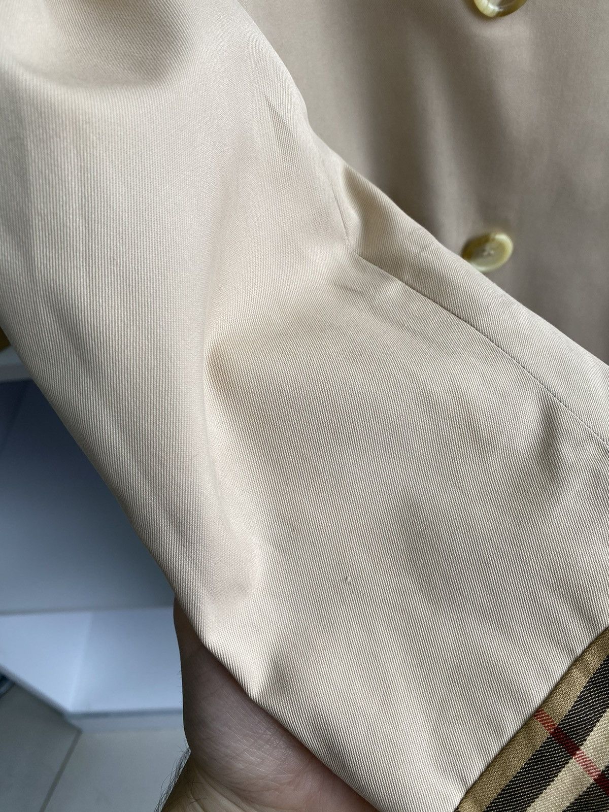 Burberry × Vintage Vintage Burberry Nova Check Trench Coat Size US S / EU 44-46 / 1 - 7 Thumbnail