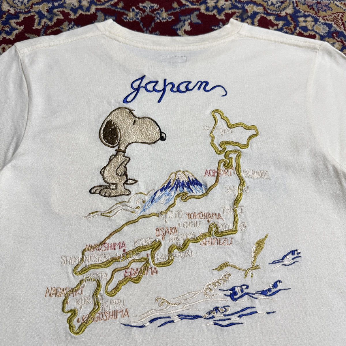 Toyo Enterprises Toyo Enterprise Snoopy Peanuts Memorial Japan Souvenir Tee Size US S / EU 44-46 / 1 - 1 Thumbnail