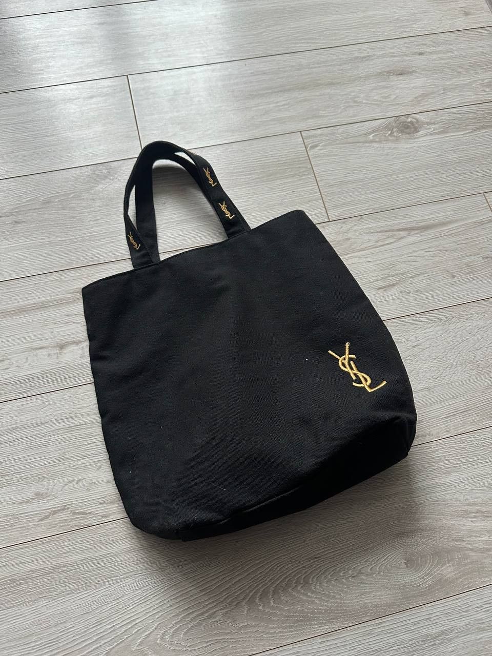 Yves Saint Laurent Yves Saint Laurent Novelty Tote Bag Embroidery Logo Size ONE SIZE - 1 Thumbnail
