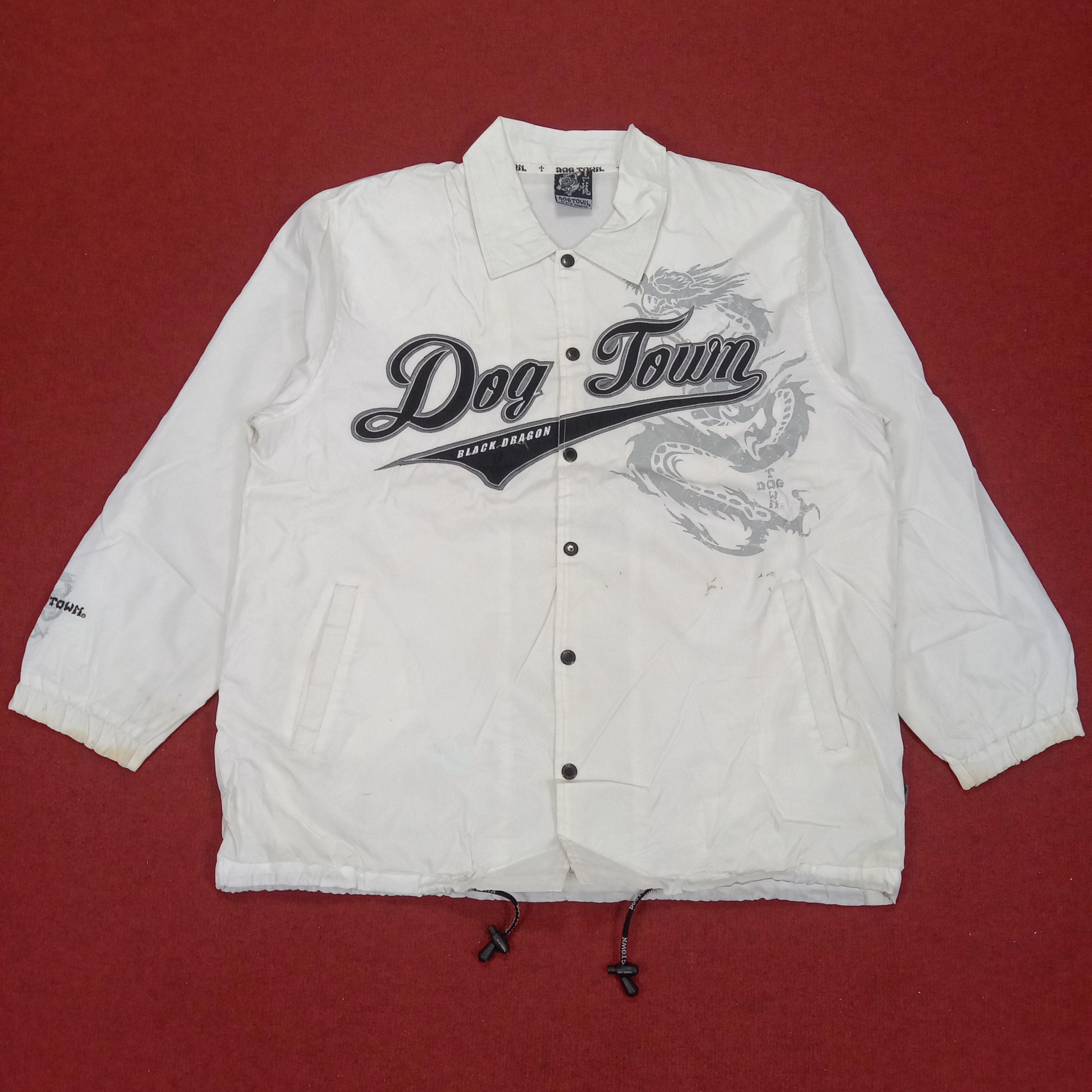 Dogtown × Vintage Dogtown Black Dragon Skater Streetwear Style Jacket Size US XL / EU 56 / 4 - 1 Thumbnail