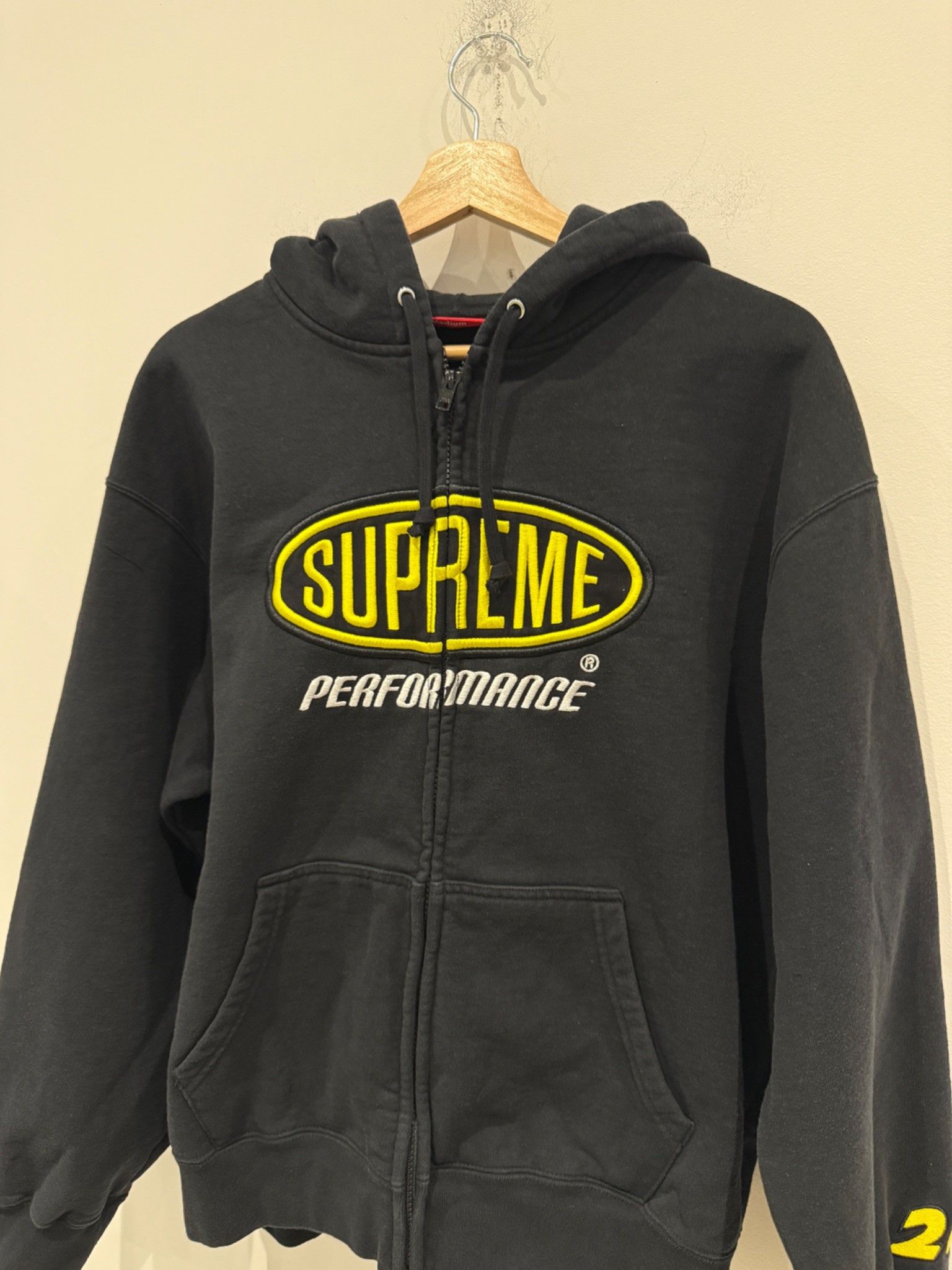 Supreme Supreme Performance Zip Up Hooded Sweatshirt Black Size US M / EU 48-50 / 2 - 3 Thumbnail