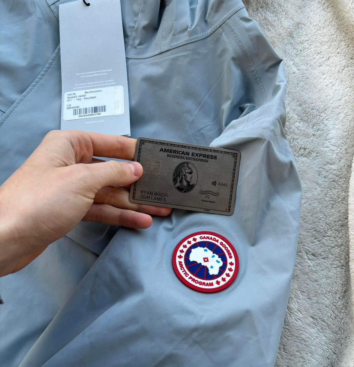 Canada Goose Canada Goose Fog Grey Seawolf Jacket Size US XL / EU 56 / 4 - 2 Thumbnail