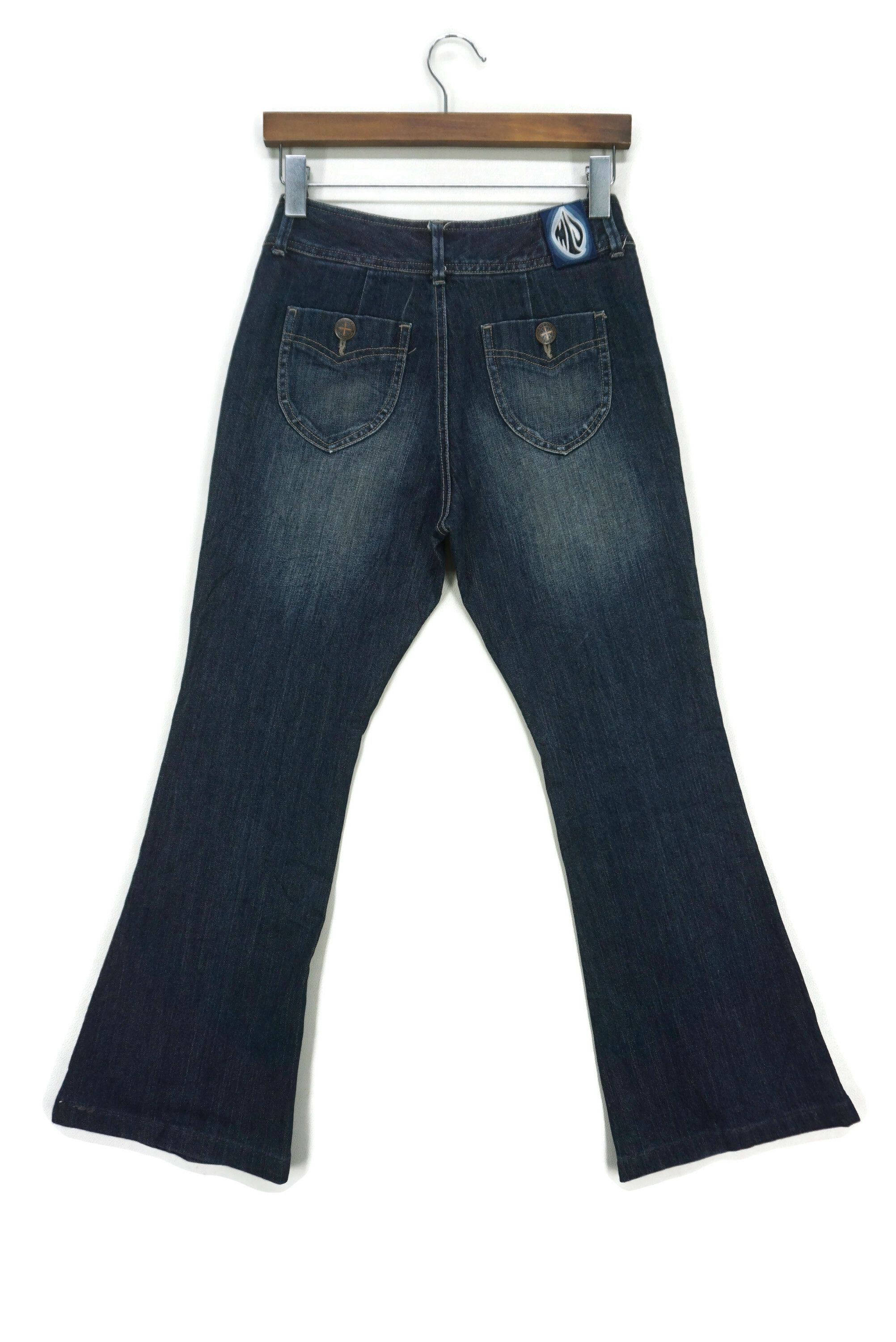 Japanese Brand Michiko London Jeans fit W28xL28 Bootcut Patch Pocket Size 25" / US 0 / IT 36 - 2 Thumbnail