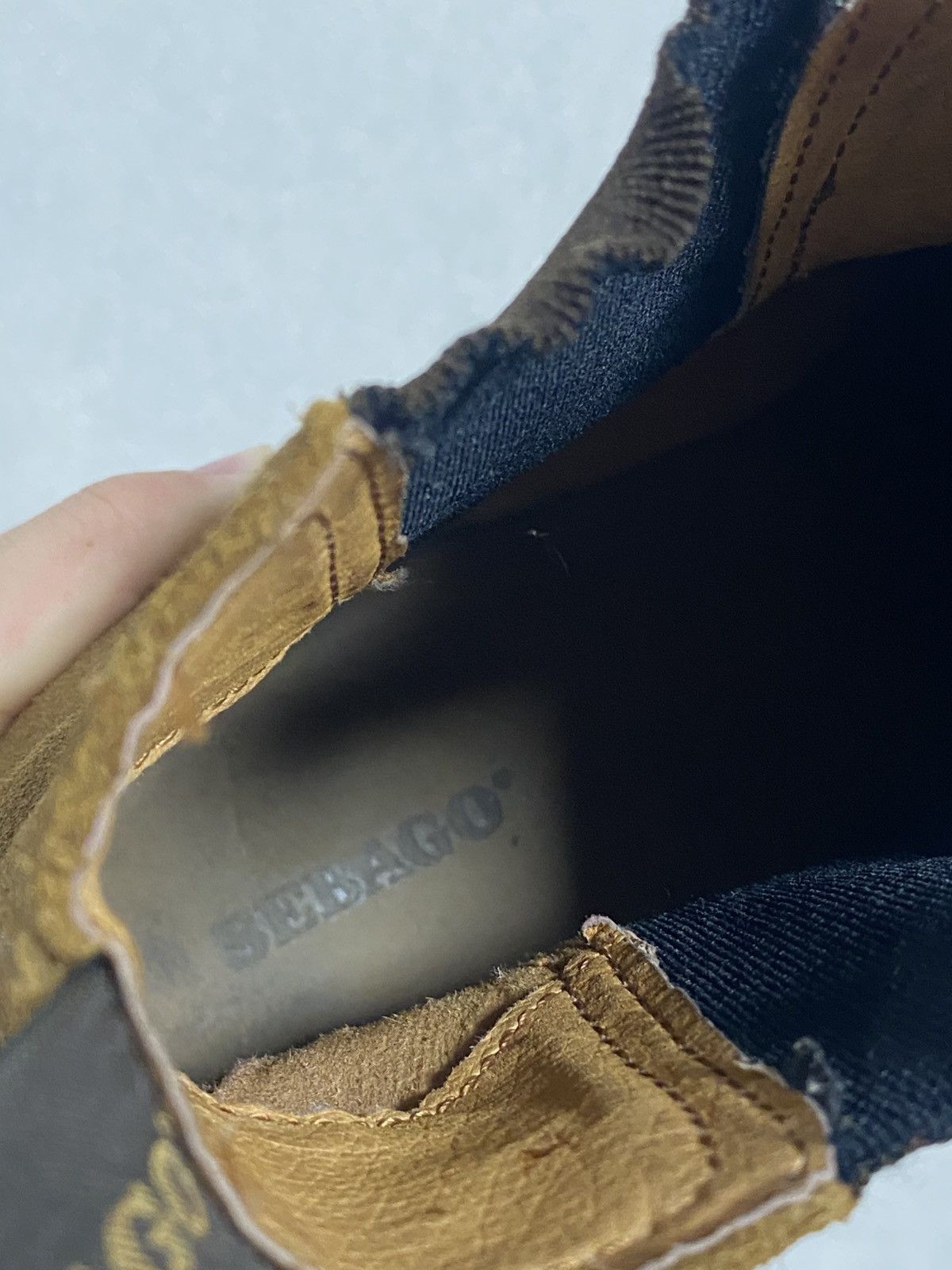 Sebago Sebago Brown Suede Chelsea Boots Size: 45 Size US 12 / EU 45 - 10 Thumbnail