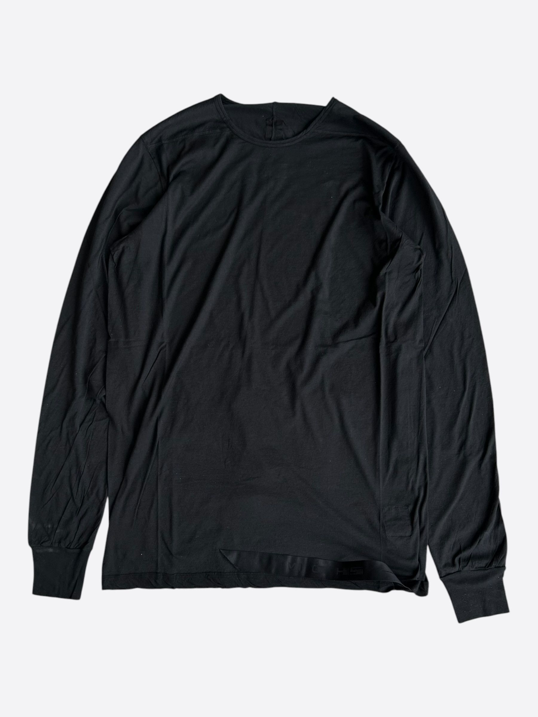 Rick Owens Rick Owens Black Level Longsleeve T-Shirt Size US M / EU 48-50 / 2 - 1 Thumbnail
