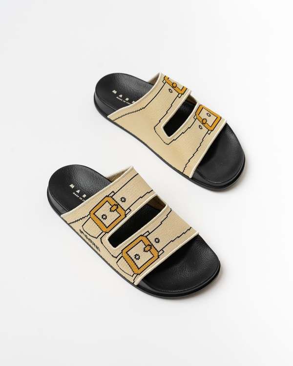 Marni 1y1025 Slippers in Multicolor Size US 7 / IT 37 - 2 Thumbnail