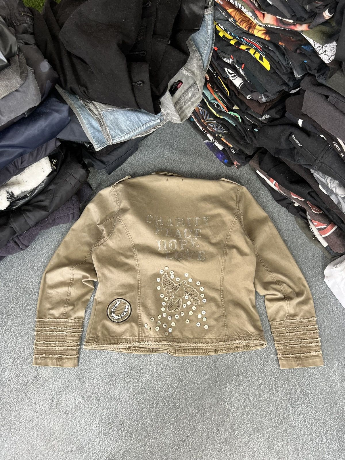 Japanese Brand avantgarde military japan type archive rivets jacket Size L / US 10 / IT 46 - 7 Thumbnail