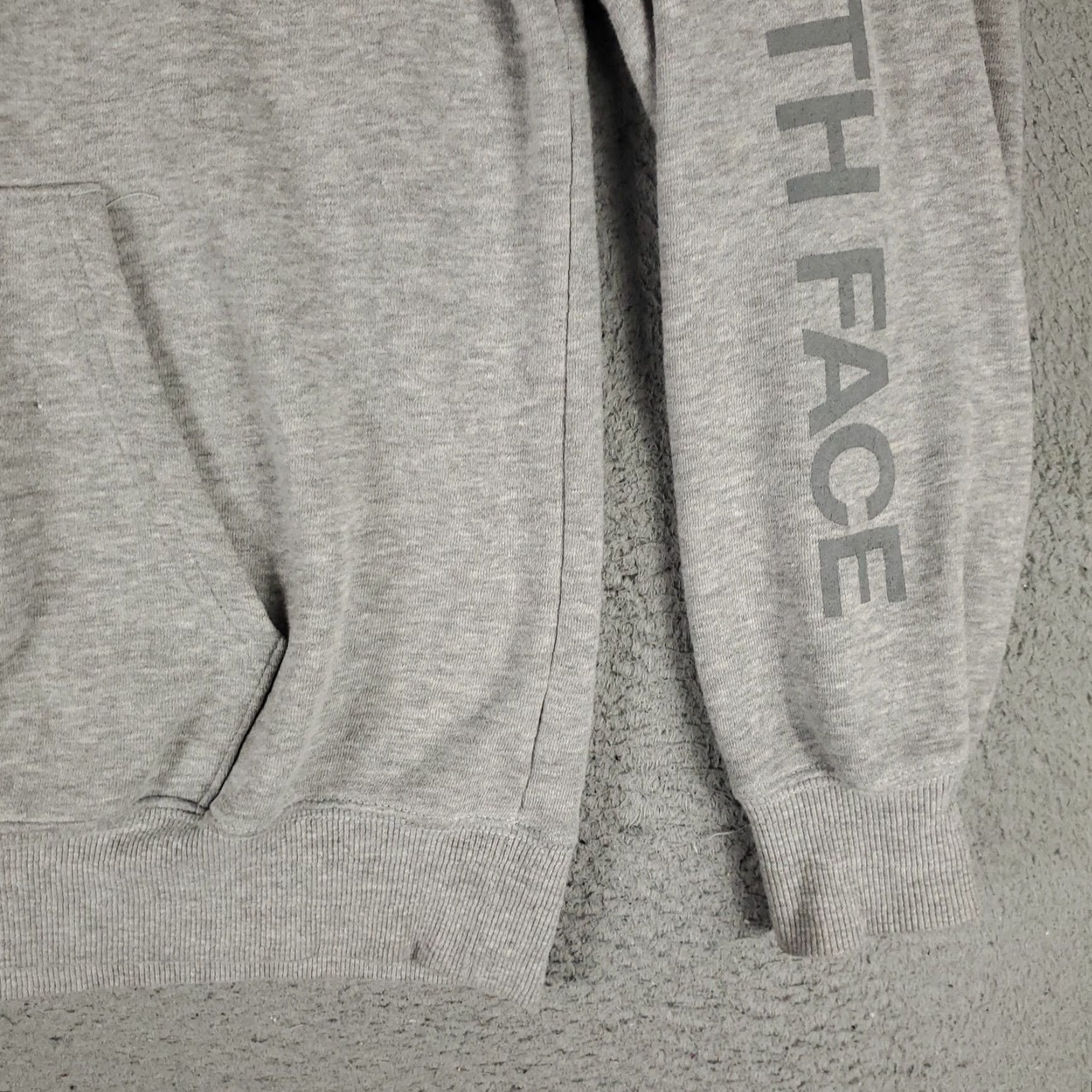 The North Face VINTAGE The North Face Men's Hoodie Pullover Sweatshirt S Gray Casual All Seasons Size US S / EU 44-46 / 1 - 5 Thumbnail