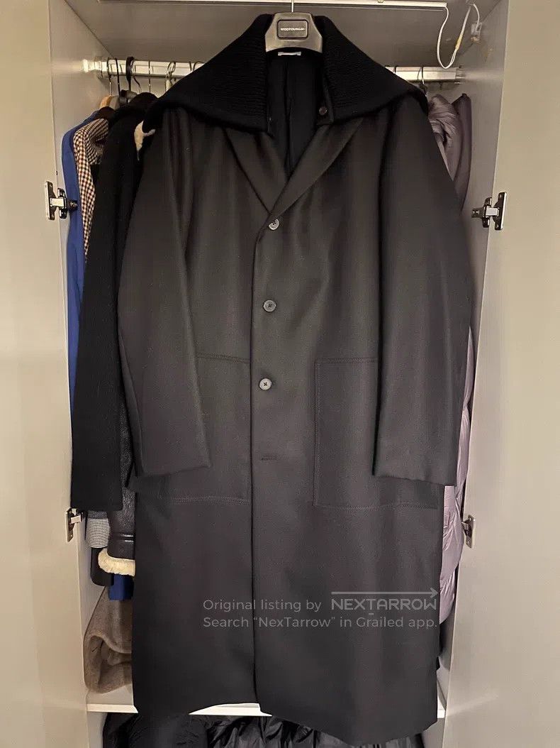 Jil Sander Jil Sander Navy blue coat Size S / US 4 / IT 40 - 1 Thumbnail