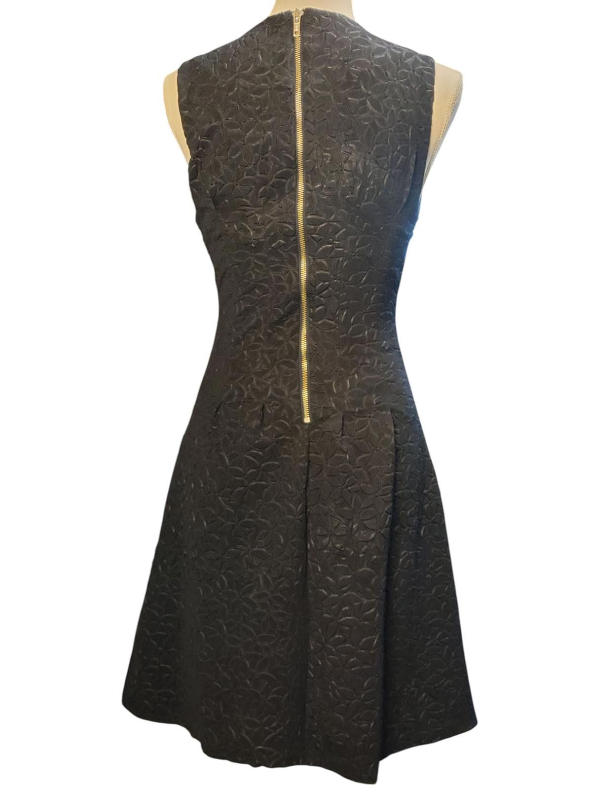Marvel Comics Maeve by Anthropologie Black Sleeveless Midi Dress Size S / US 4 / IT 40 - 6 Thumbnail