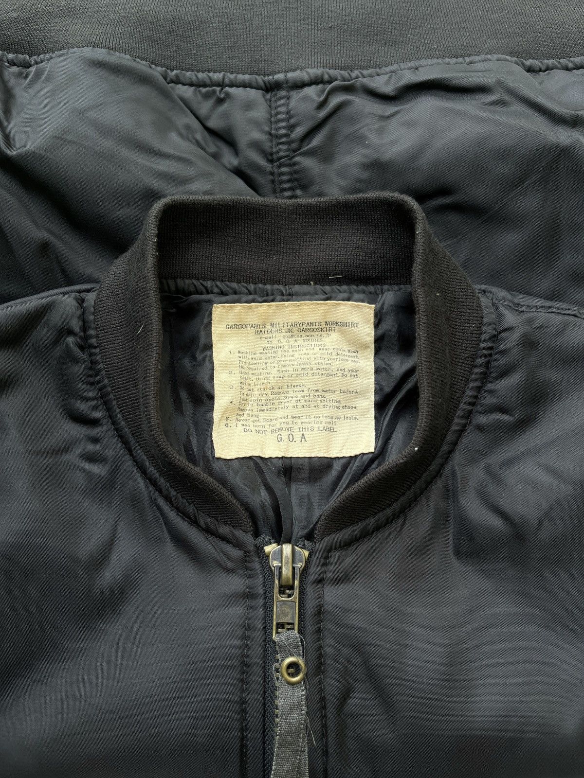 If Six Was Nine G.O.A Nylon Military Bomber Size US L / EU 52-54 / 3 - 3 Thumbnail