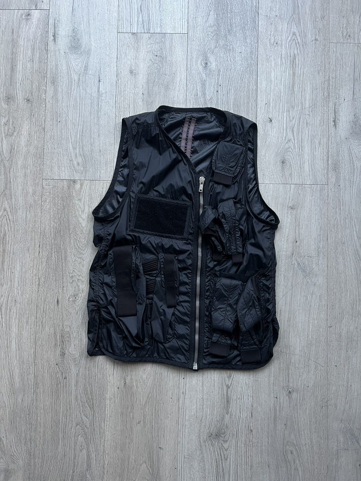 Rick Owens Drkshdw Rick Owens 2015 Cargo Pocket Vest Size US M / EU 48-50 / 2 - 1 Thumbnail