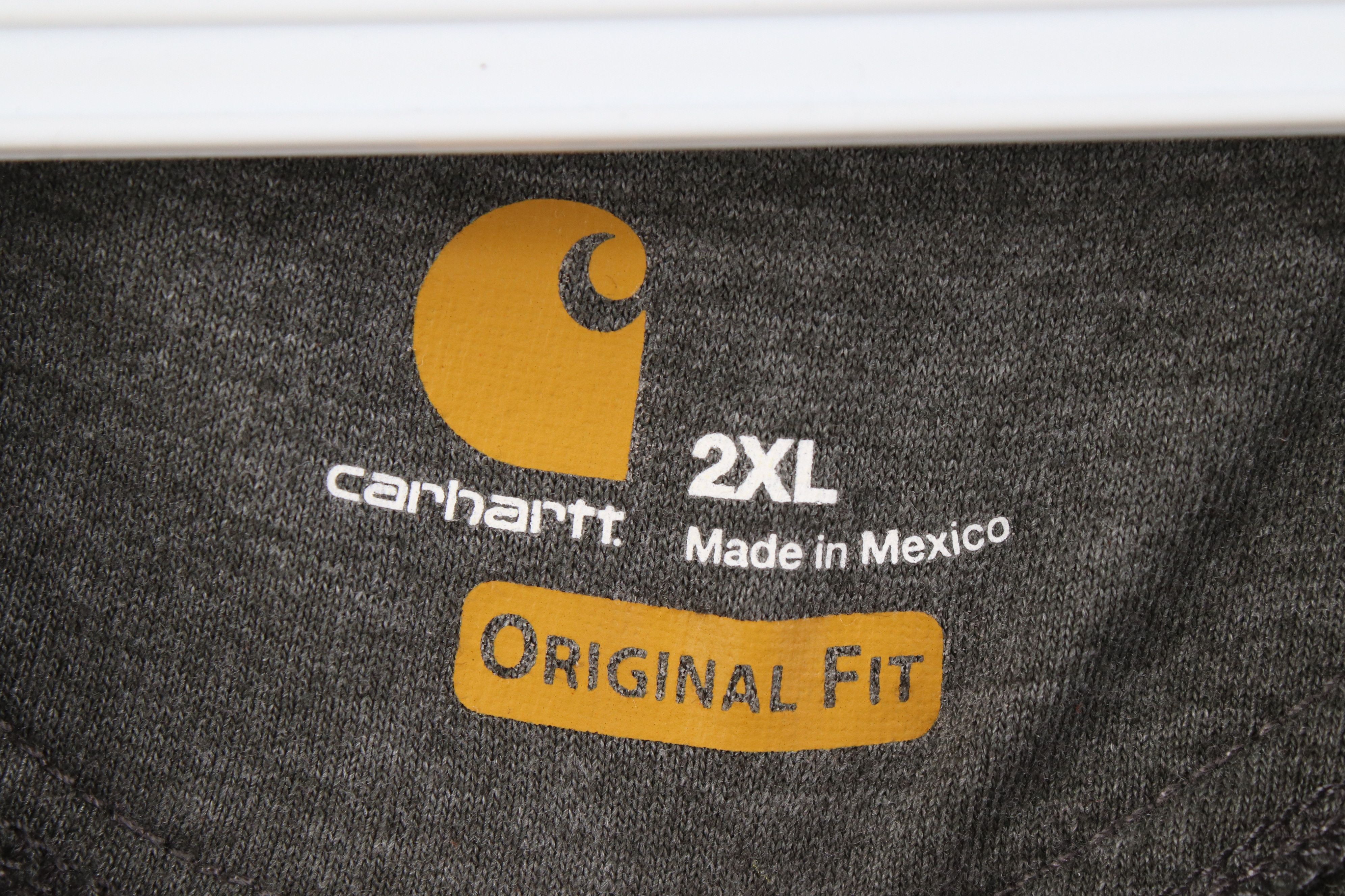 Carhartt Y2K Carhartt Heavyweight Crewneck Sweatshirt Heather Gray Size US XXL / EU 58 / 5 - 7 Thumbnail