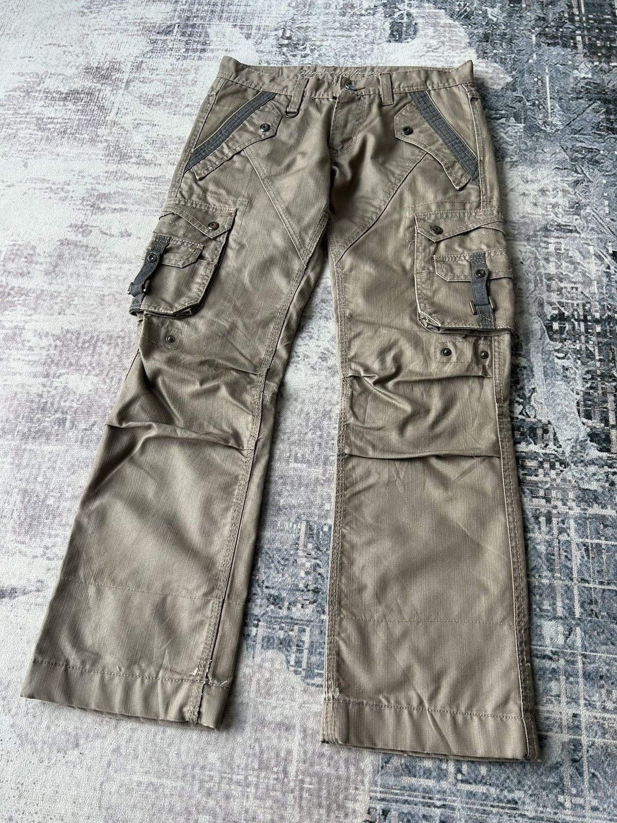 Japanese Brand Tactical Cargo Bondage Nicole Club Pants Size US 30 / EU 46 - 1 Thumbnail
