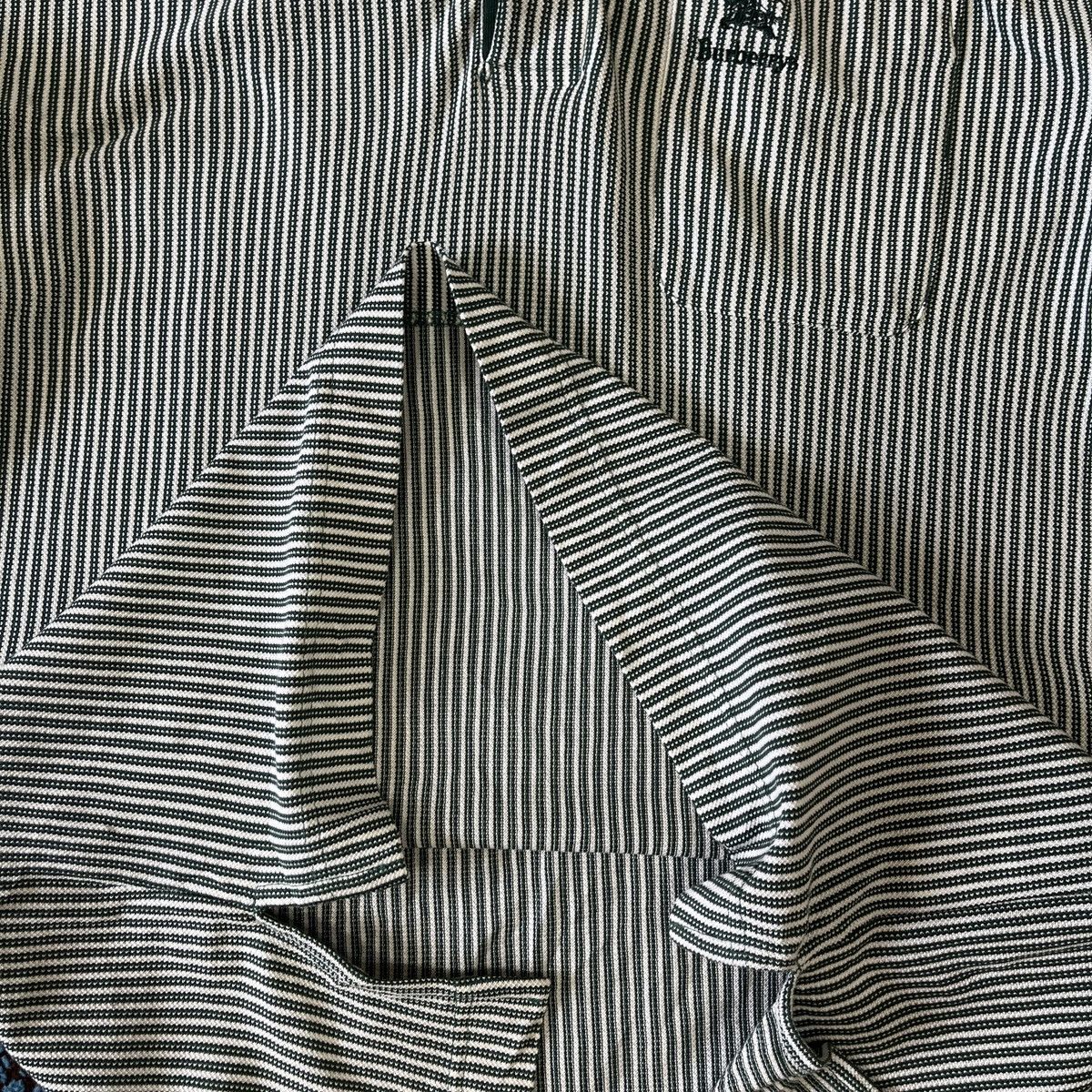 Burberry × Vintage Vintage Burberrys Polo Long Sleeves Shirt Size US M / EU 48-50 / 2 - 15 Thumbnail