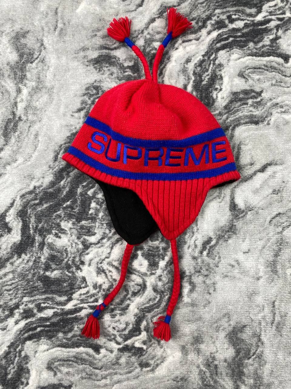 Supreme Supreme Earflap Beanie Hat Size ONE SIZE - 1 Thumbnail