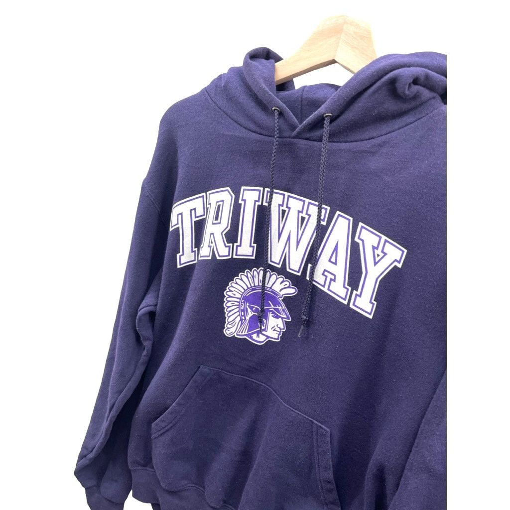 Champion × Vintage 2000's Champion Triway Collegiate Hoodie Size US S / EU 44-46 / 1 - 5 Thumbnail