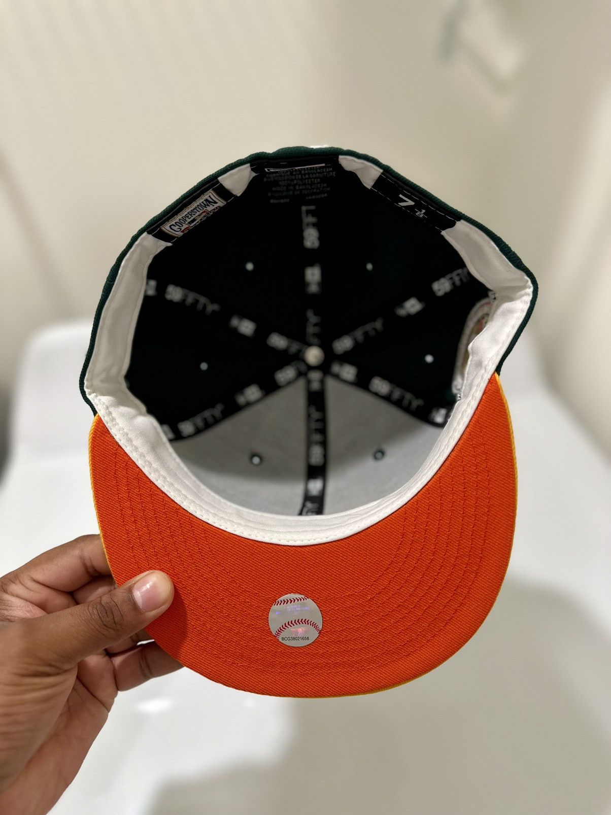 MLB × MyFitteds × New Era HOF New Era Houston Astros Quack Pack 2 Tone 45th Anni 7 1/8 Size ONE SIZE - 5 Thumbnail