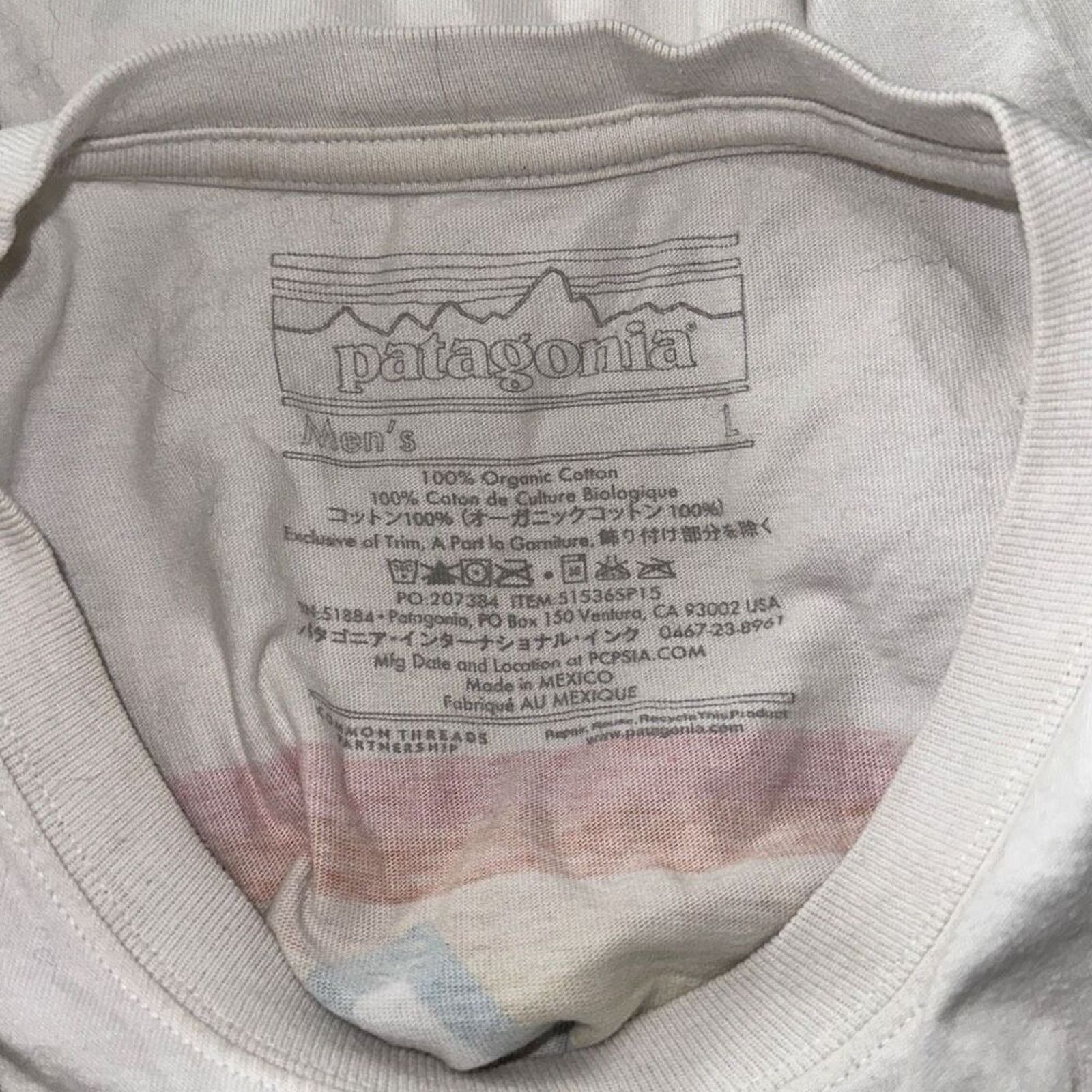 Patagonia Patagonia Rainbow Mountain Short Sleeve T-Shirt | Sz L Size US L / EU 52-54 / 3 - 7 Thumbnail