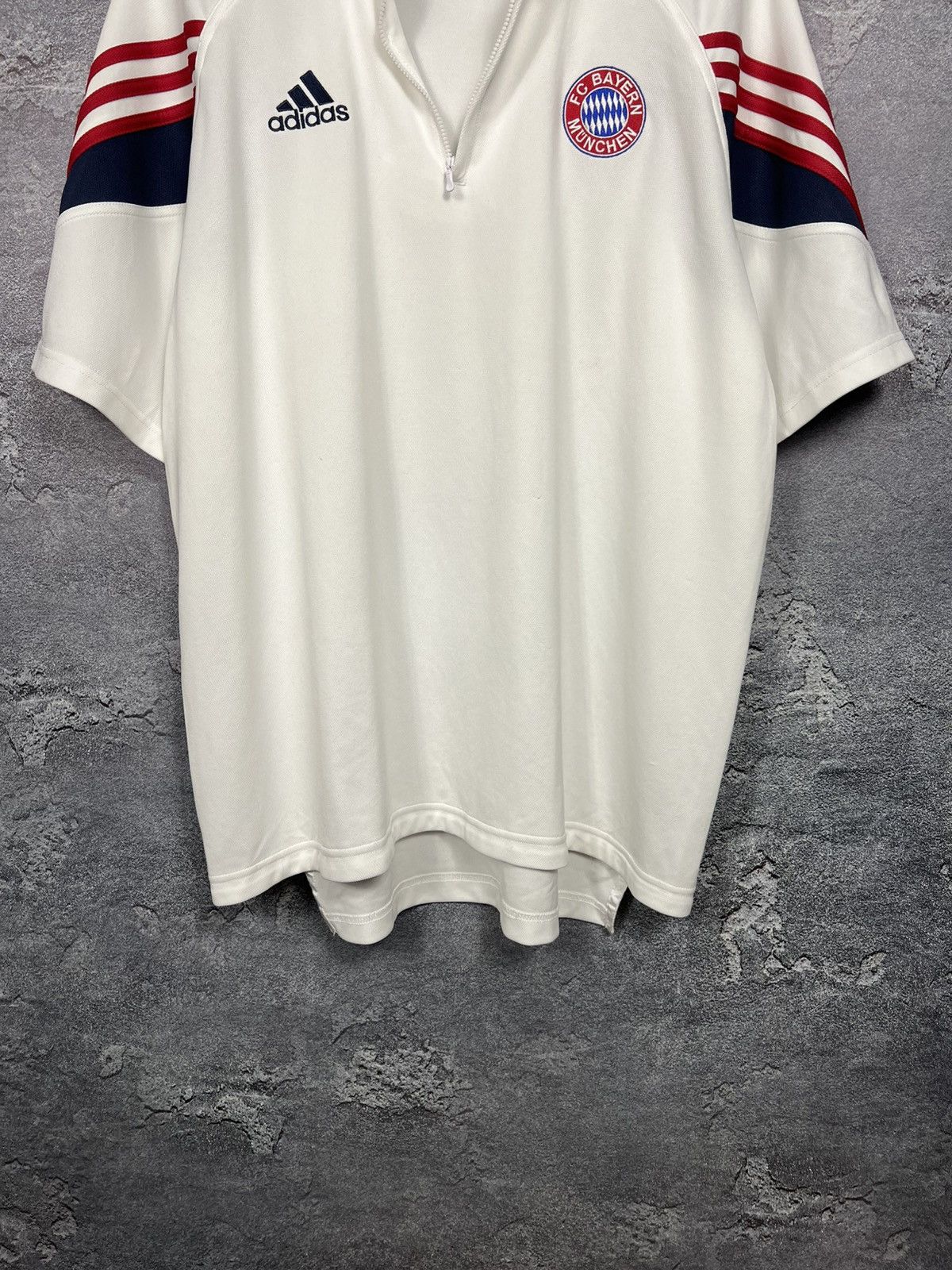 Adidas Vintage Adidas 2003/04 Bayer Training Jersey Polo Size US XL / EU 56 / 4 - 7 Thumbnail