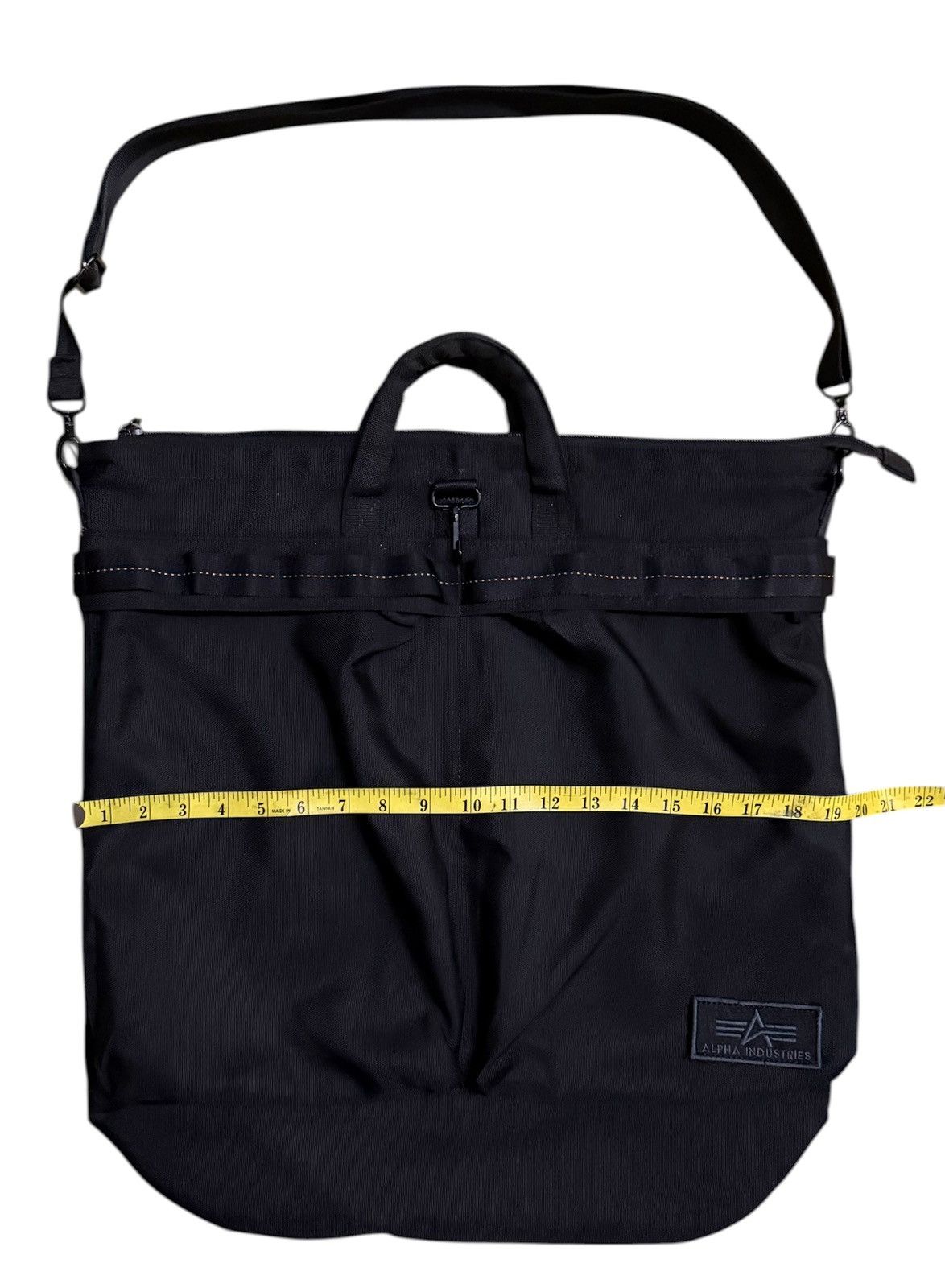 Alpha Industries ALPHA INDUSTRIES Crossbody Bag Label Helmet Size ONE SIZE - 4 Thumbnail