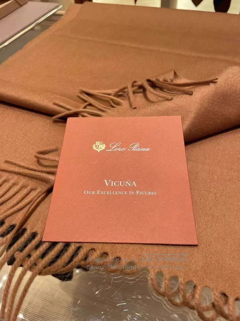 Loro Piana Loro Piana size 210*45cm Vicuña Wool Scarf Size ONE SIZE - 3 Thumbnail