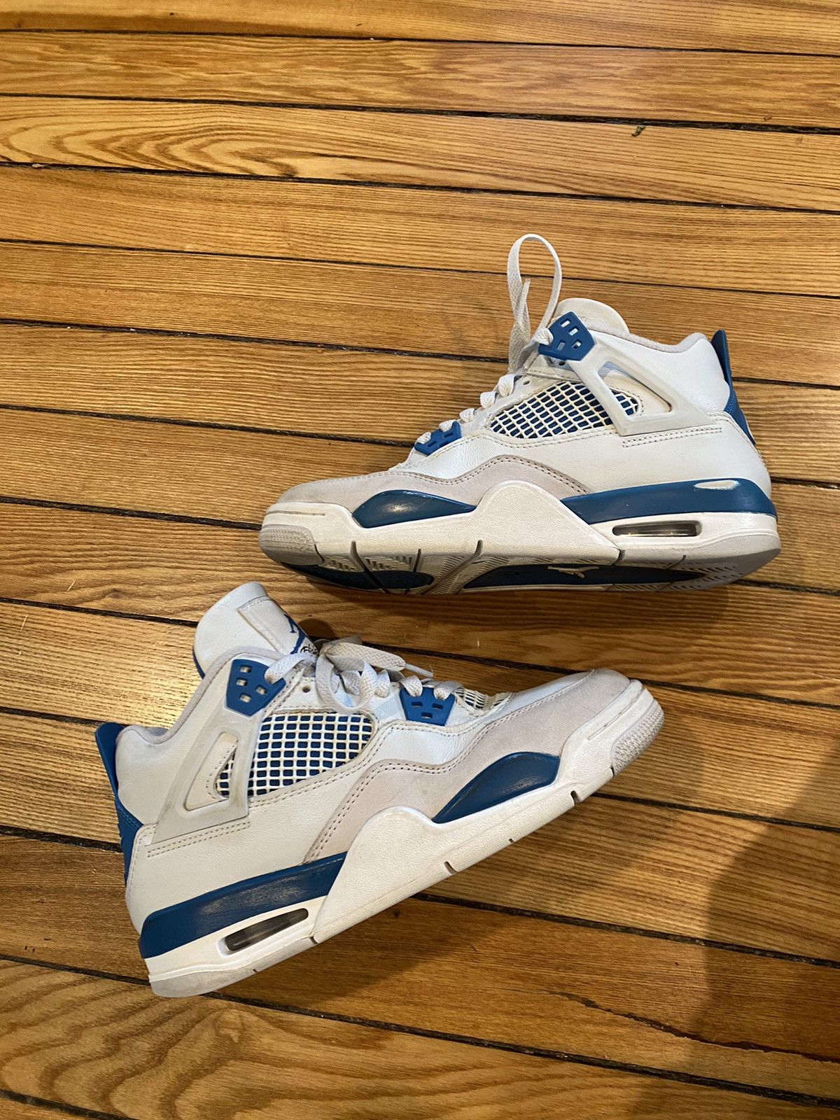Jordan Brand × Nike 5.5Y 7W military blue Jordan 4 retro Size US 5.5 / EU 38 - 9 Thumbnail