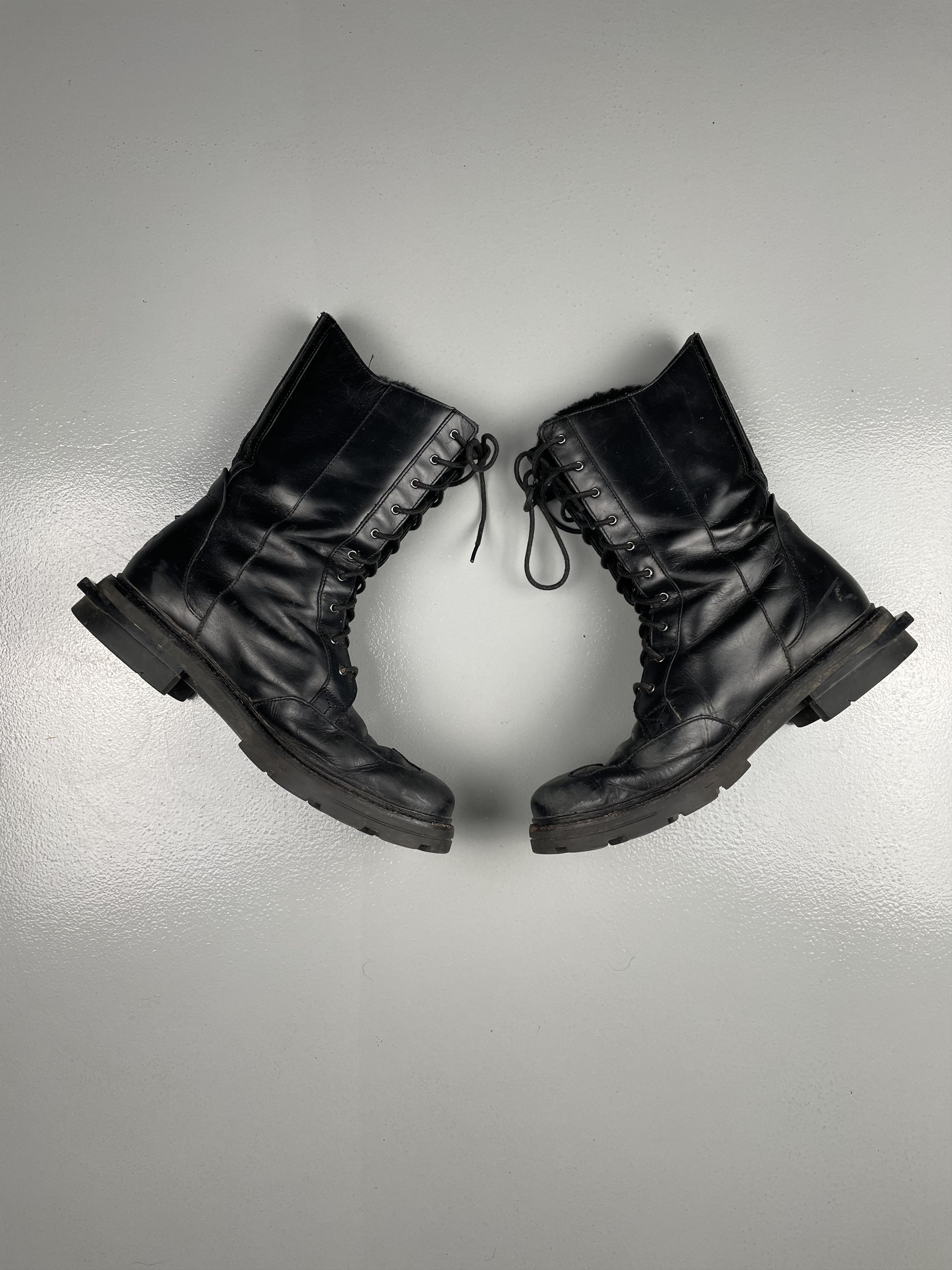 Y-3 RARE Y-3 AW13 leather boots (women's) Size US 9 / IT 39 - 3 Thumbnail