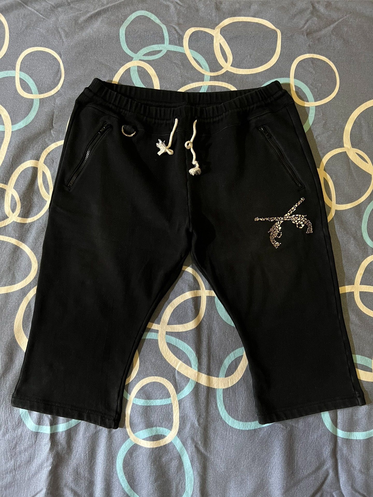 Roar Roar Large Crystal Logo 7/8 Pants Size US 26 / EU 42 - 1 Thumbnail