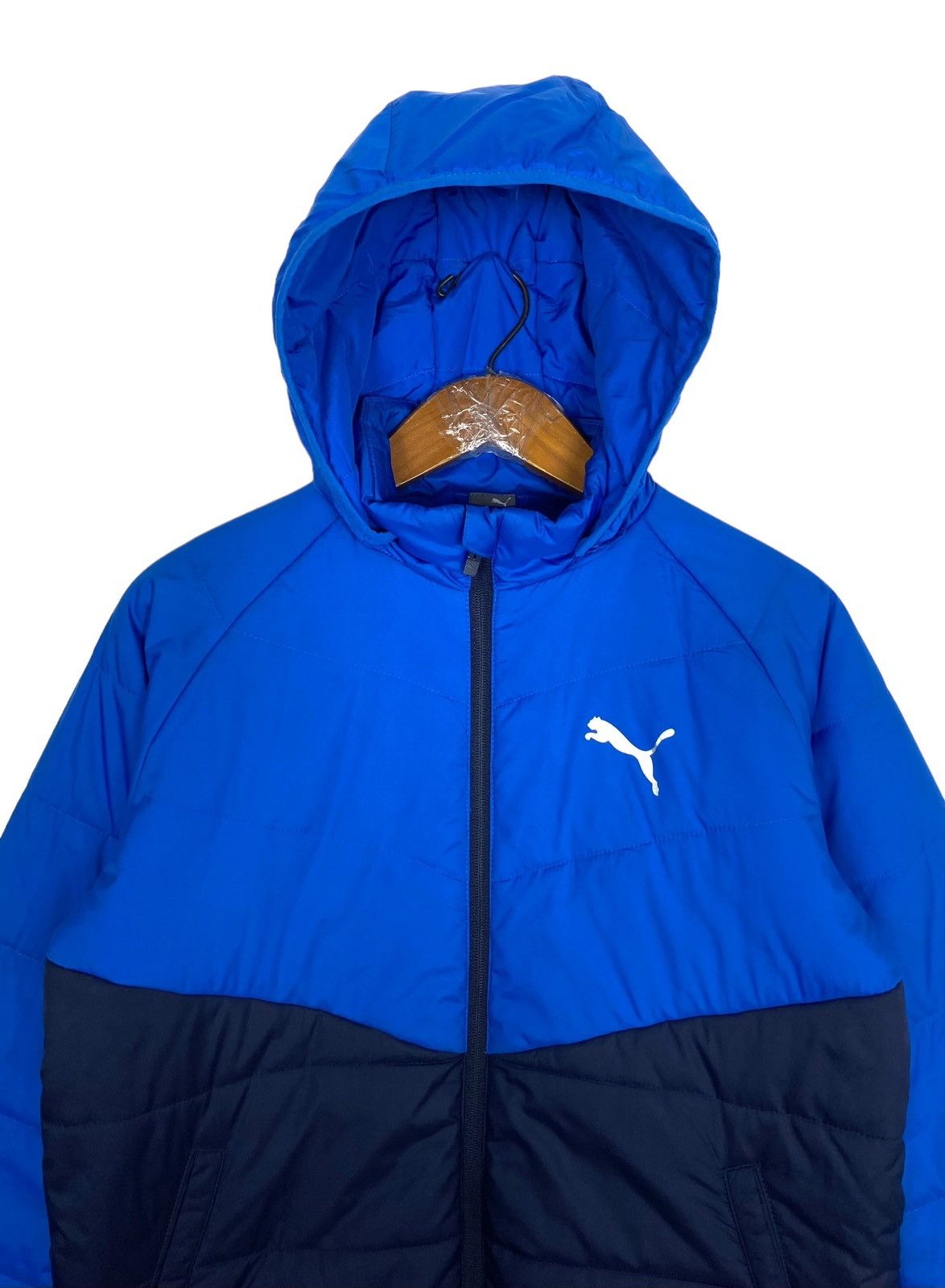 Puma Rare‼️ Puma Paded Jacket Hoodie Small Logo Size US S / EU 44-46 / 1 - 4 Thumbnail