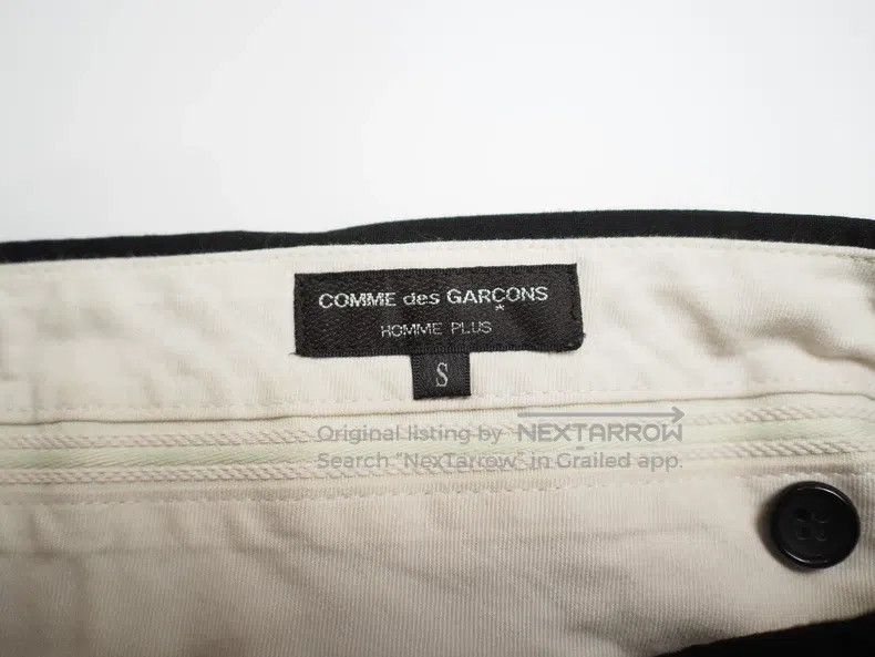 Comme des Garcons Comme Des Garcons size S Black wool blend casual pants in Size US 27 - 4 Thumbnail