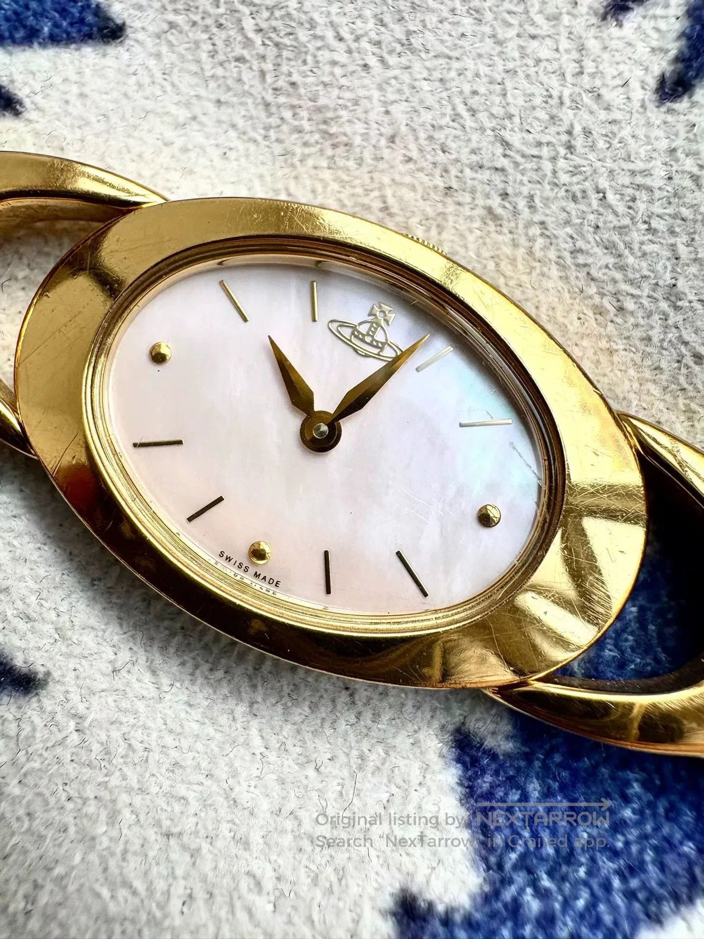 Vivienne Westwood Vivienne Westwood Gold Chain Watch. Size ONE SIZE - 3 Thumbnail