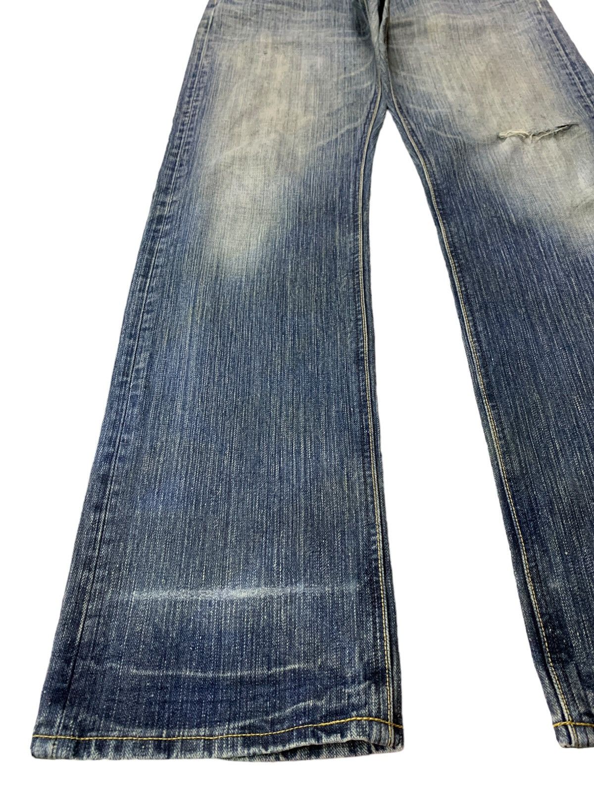 Lee SALES🔥Vintage Lee Riders Faded Wash Distress Baggy Jeans Size US 30 / EU 46 - 6 Thumbnail