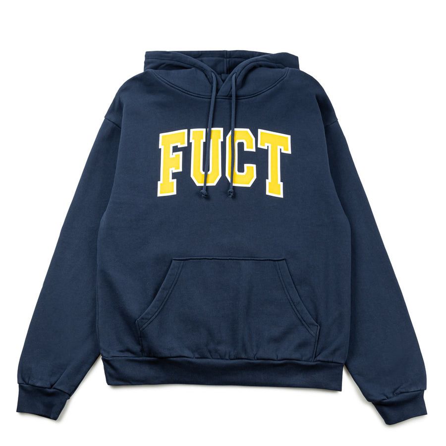 image of Fuct Big Logo Hoodie in Blue, Men's (Size Small)