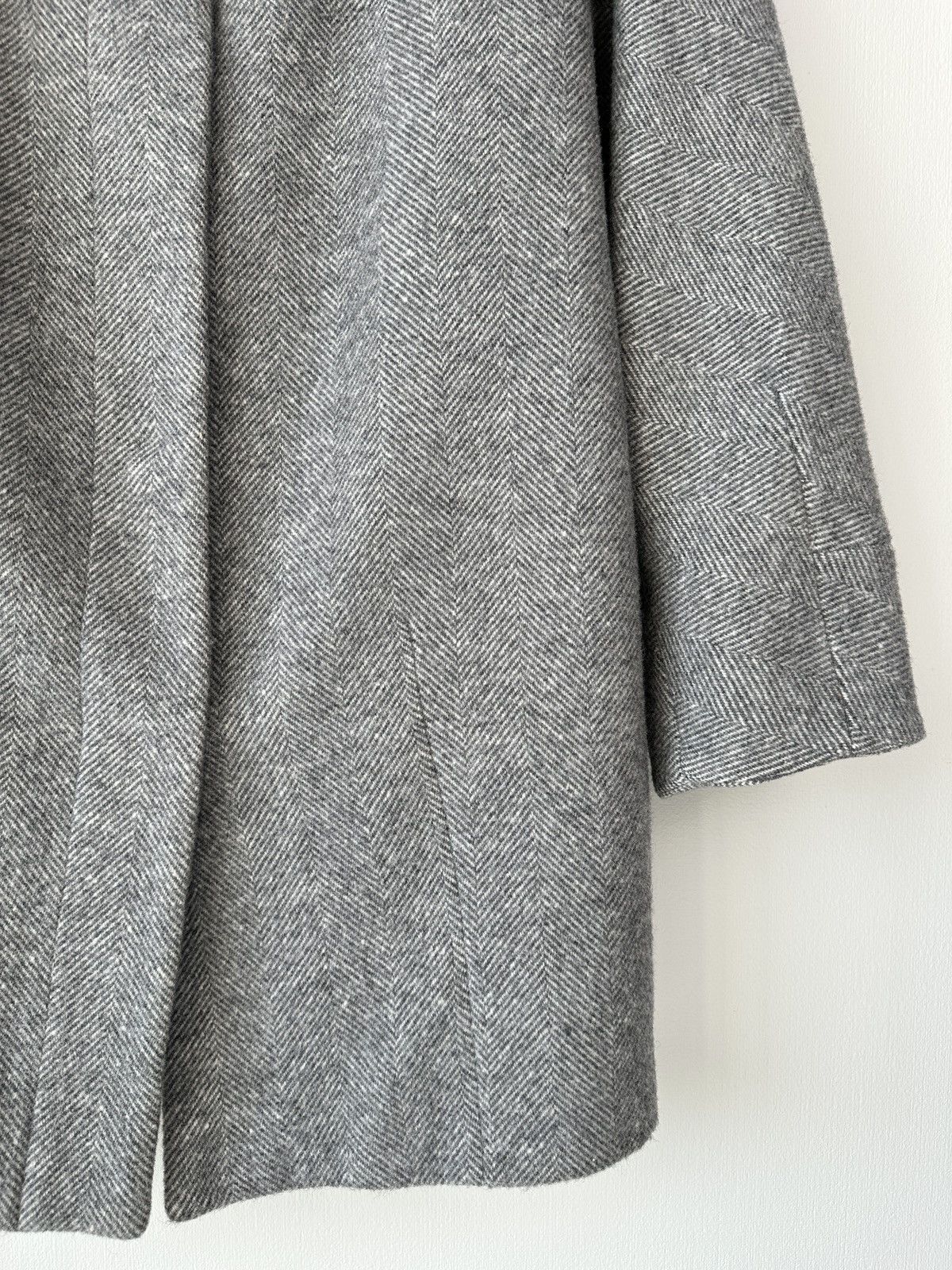 Weekend Max Mara Weekend Max Mara Italy Wool Gray Snap Button Coat size US 10 Size M / US 6-8 / IT 42-44 - 8 Thumbnail